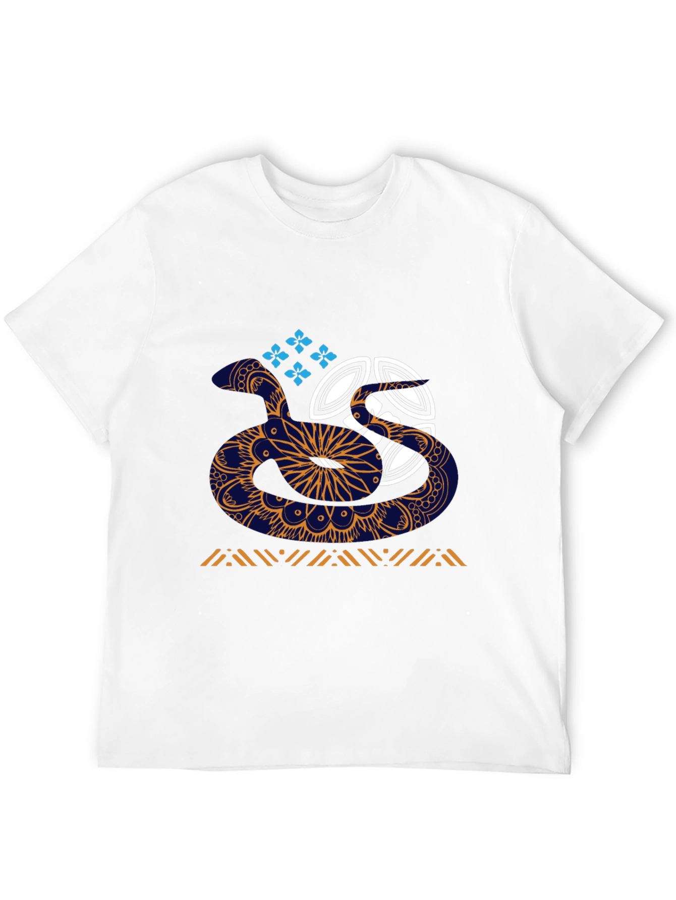 Abstract Snake T-Shirt