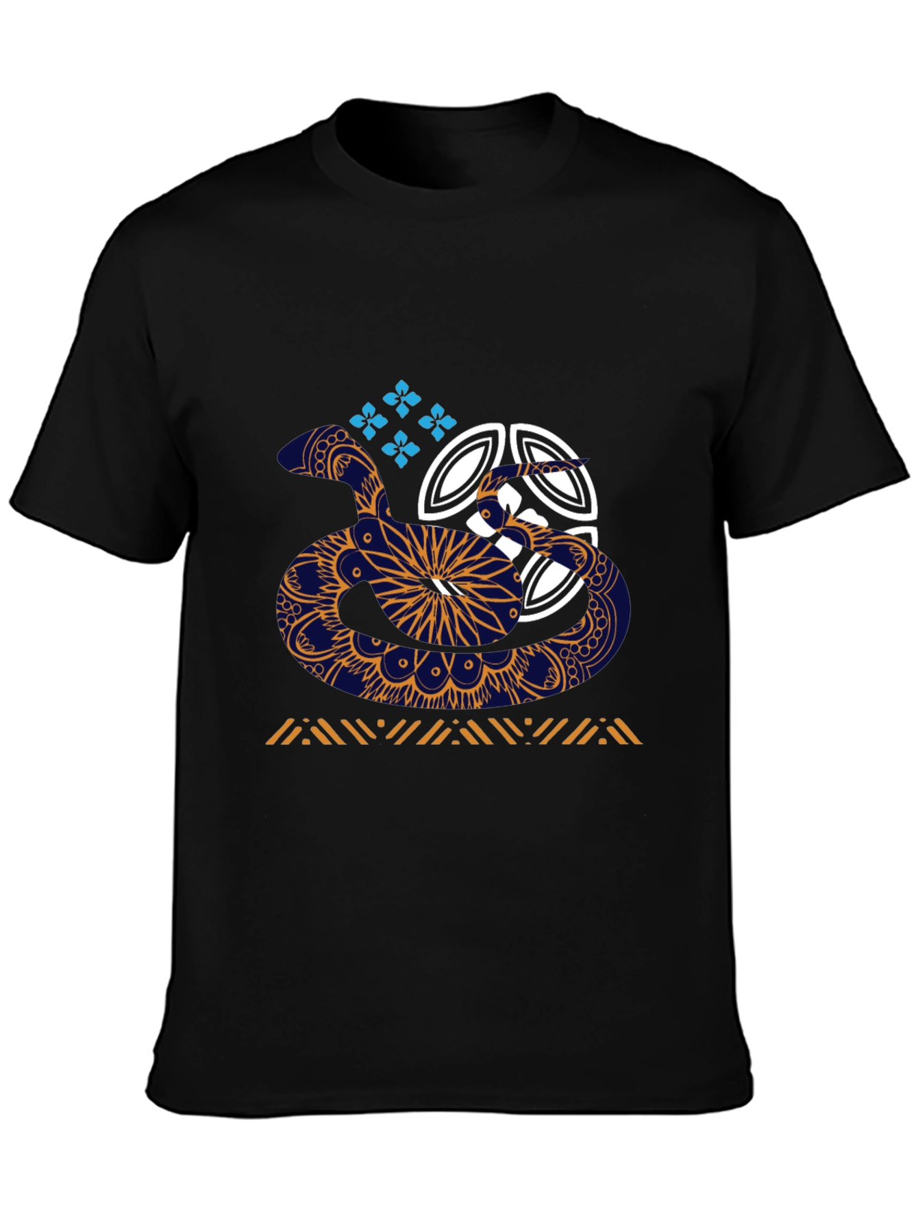 Abstract Snake T-Shirt