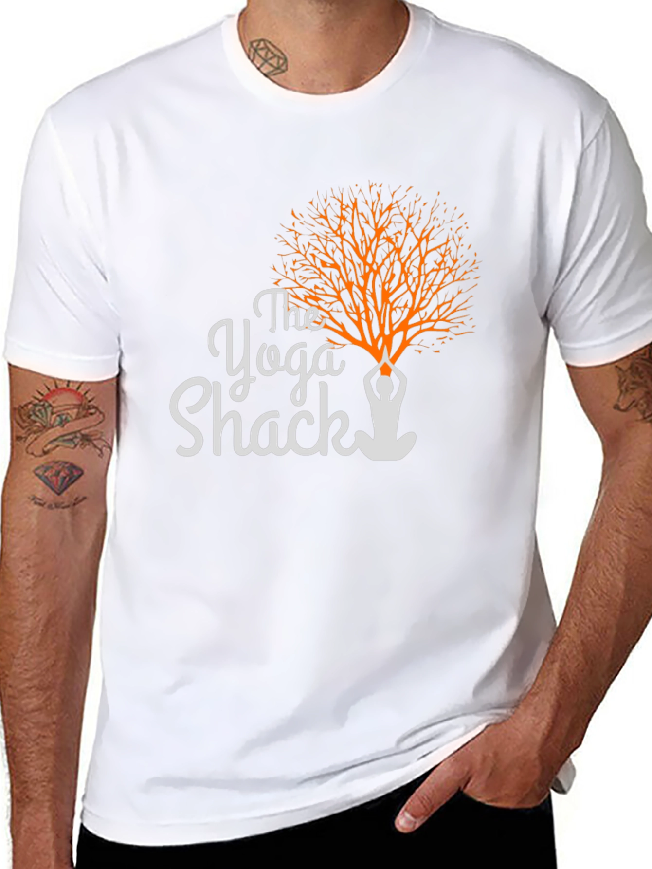 Yoga Shack Tree T-Shirt - Soft Cotton Blend