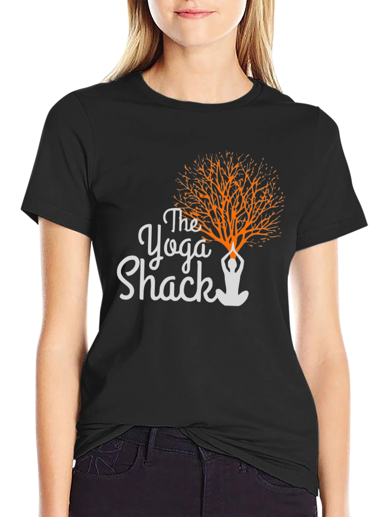 Yoga Shack Tree T-Shirt - Soft Cotton Blend