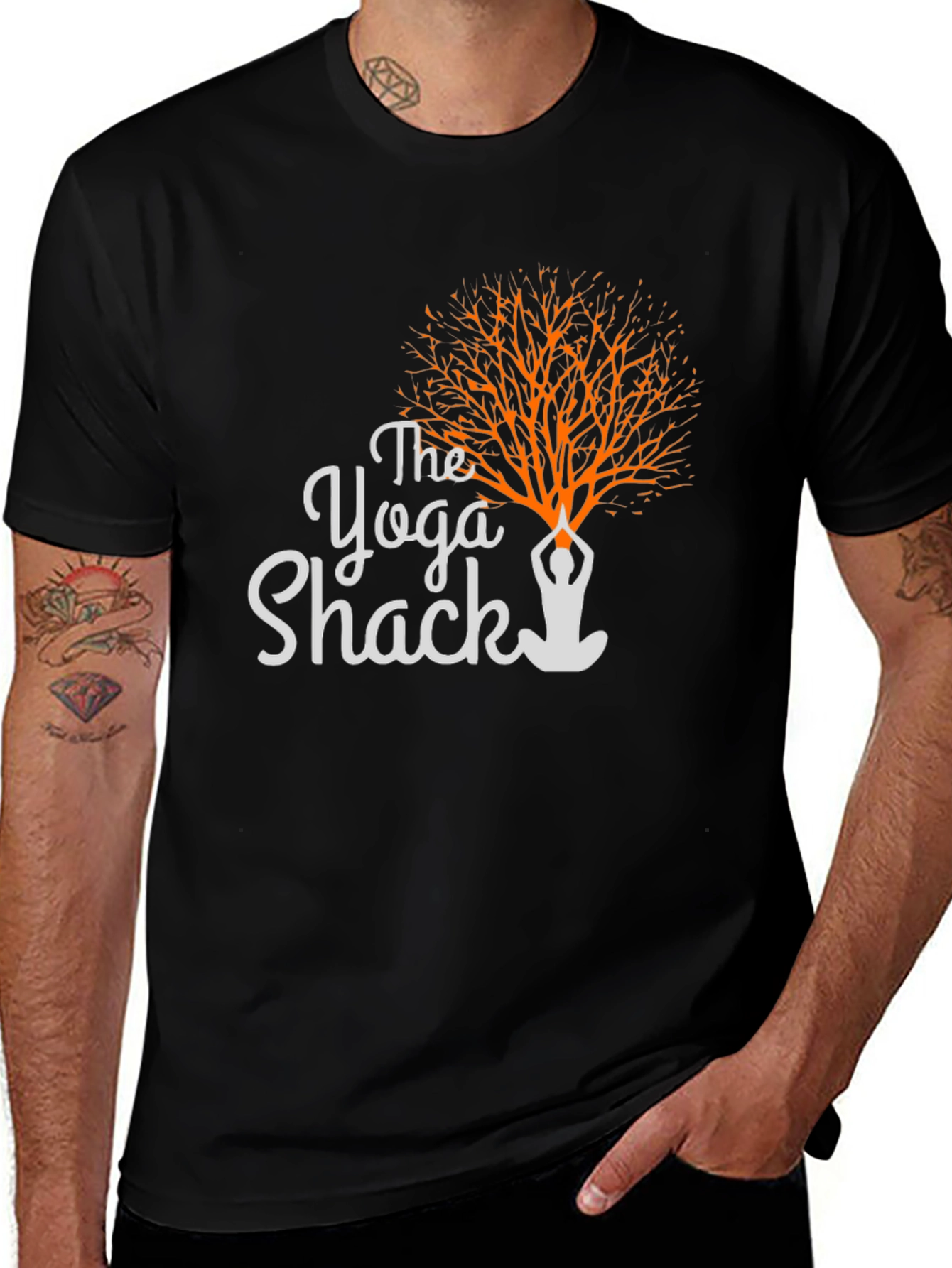Yoga Shack Tree T-Shirt - Soft Cotton Blend