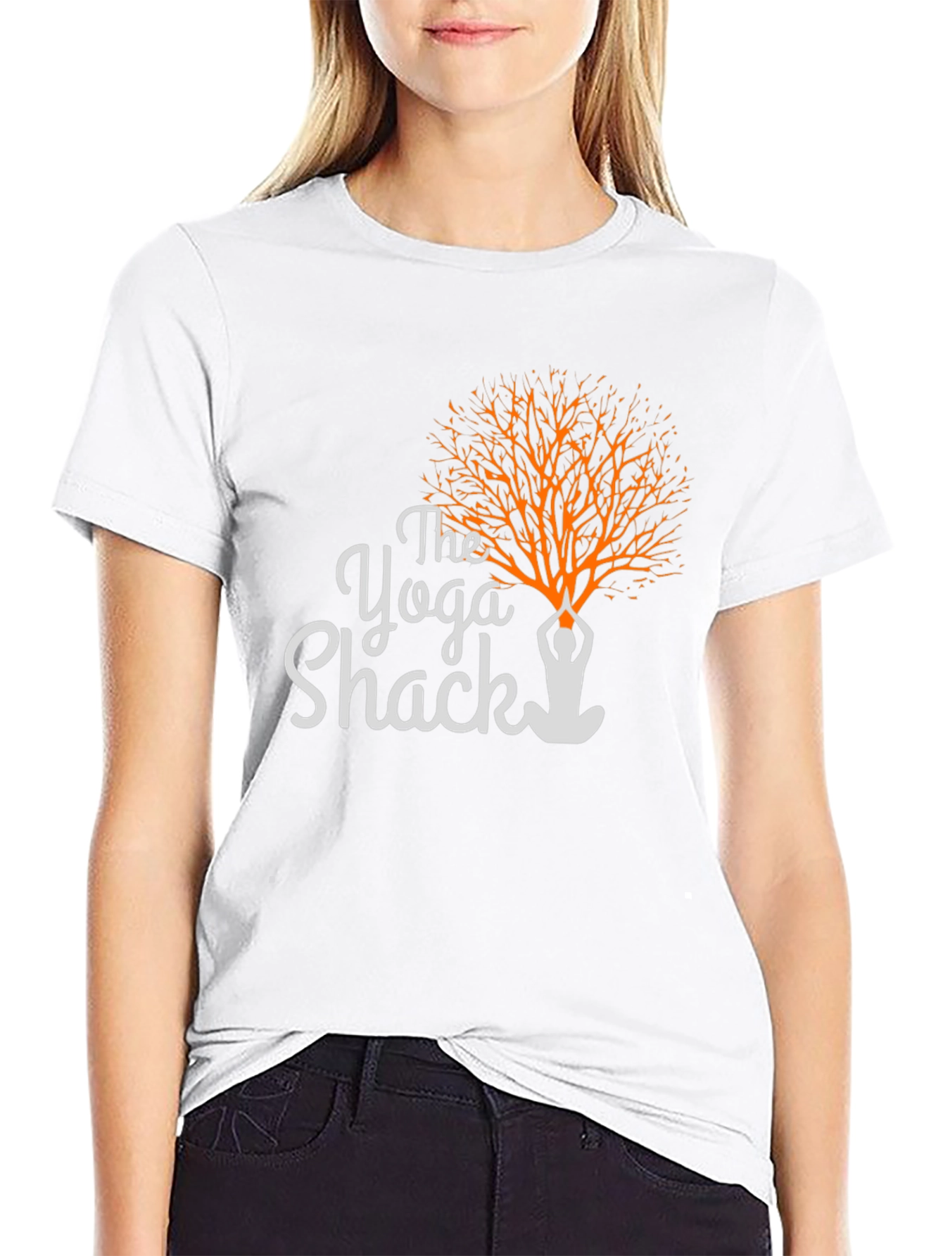 Yoga Shack Tree T-Shirt - Soft Cotton Blend