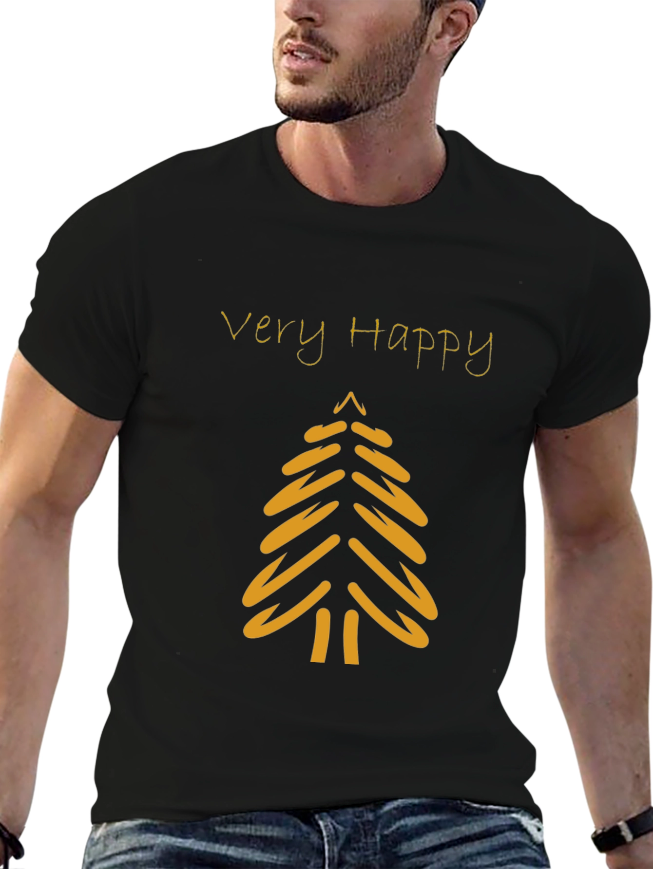 Very Happy Christmas Tree T-Shirt
