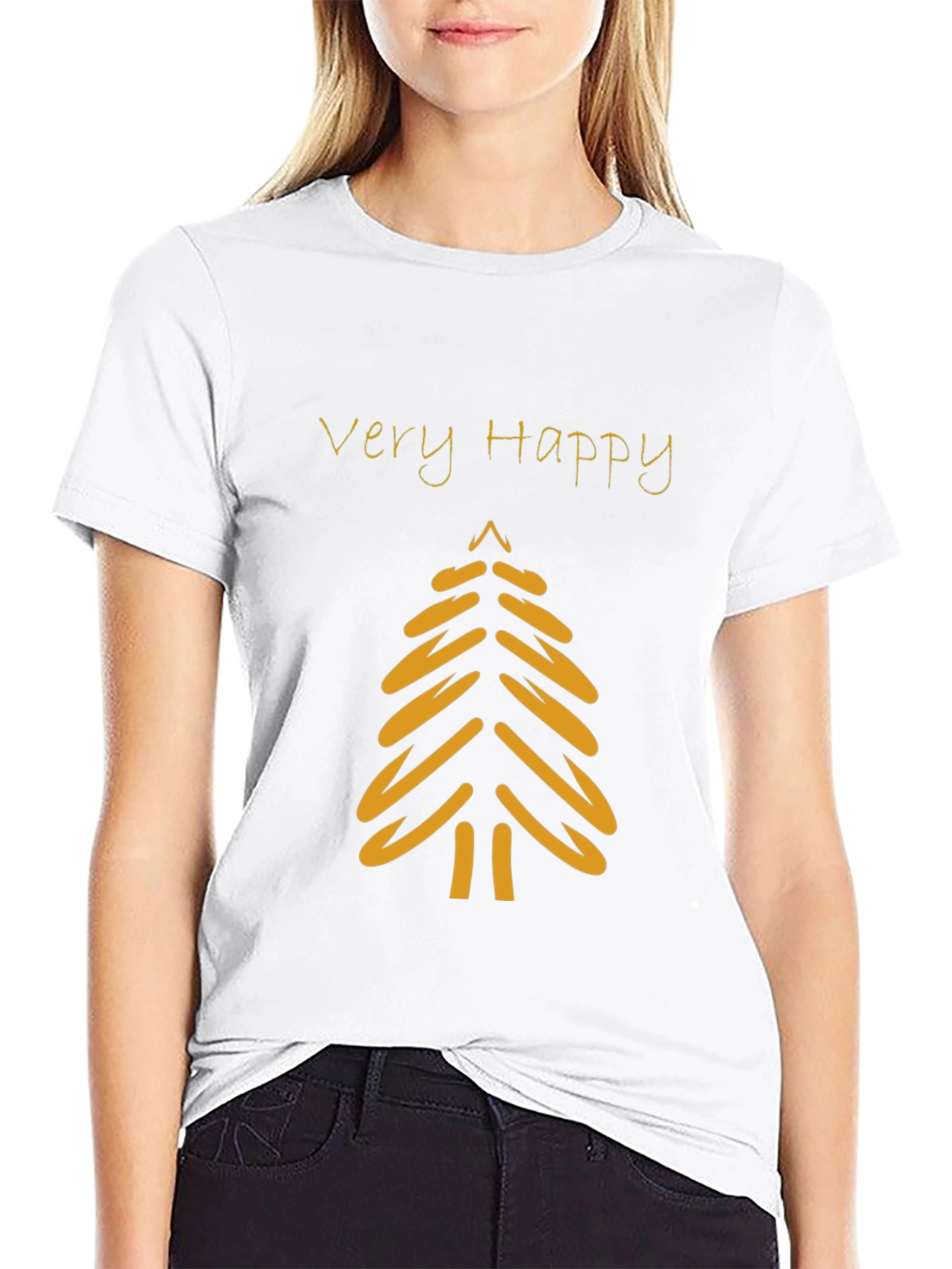 Very Happy Christmas Tree T-Shirt