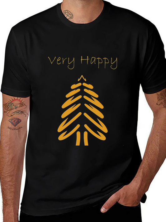 Very Happy Christmas Tree T-Shirt