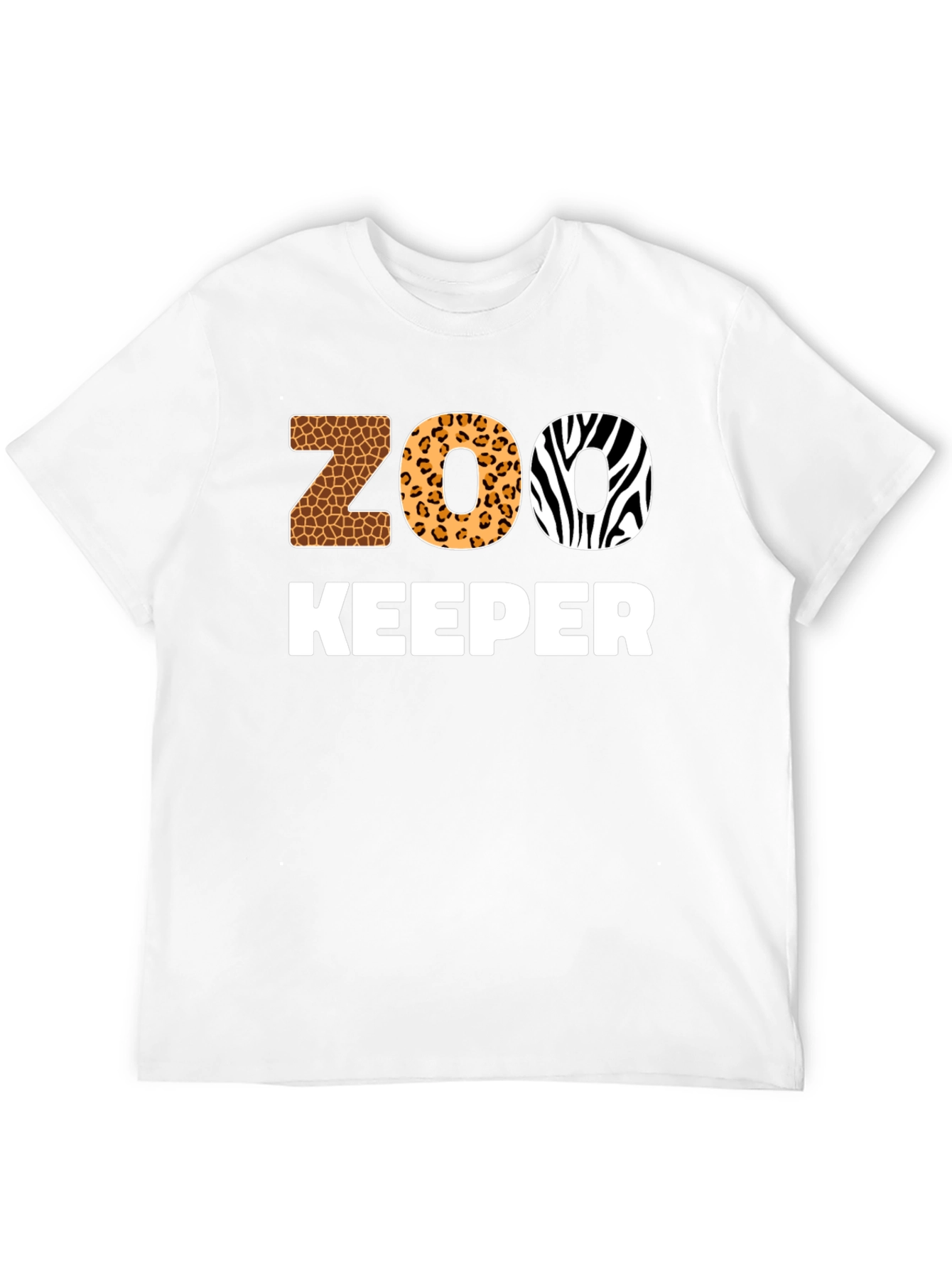 Zoo Keeper Animal Print T-Shirt