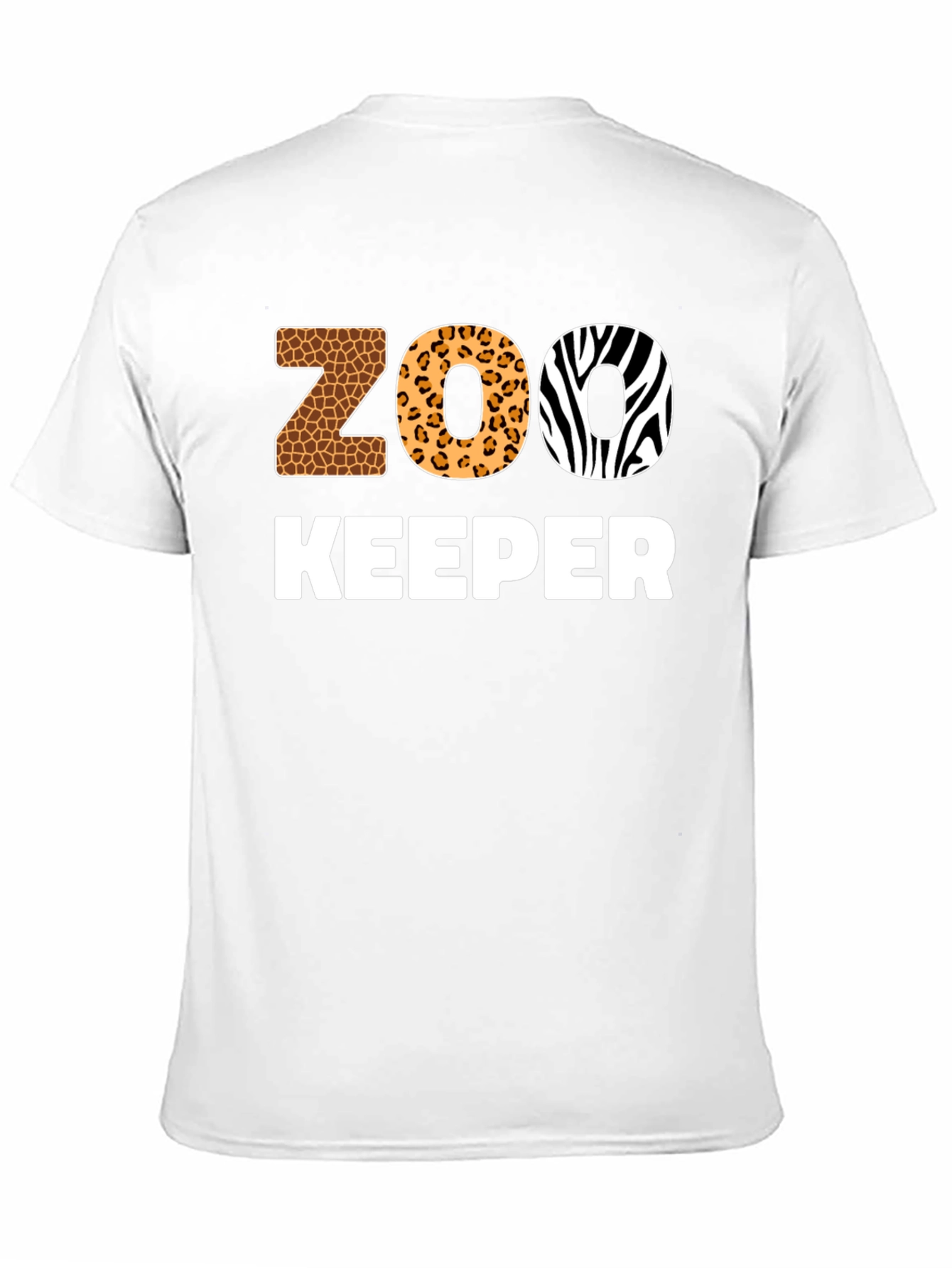 Zoo Keeper Animal Print T-Shirt
