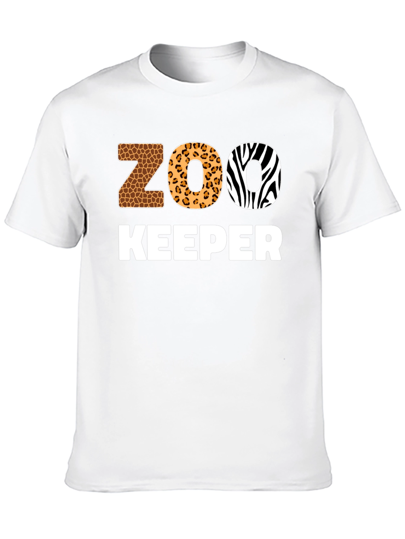 Zoo Keeper Animal Print T-Shirt