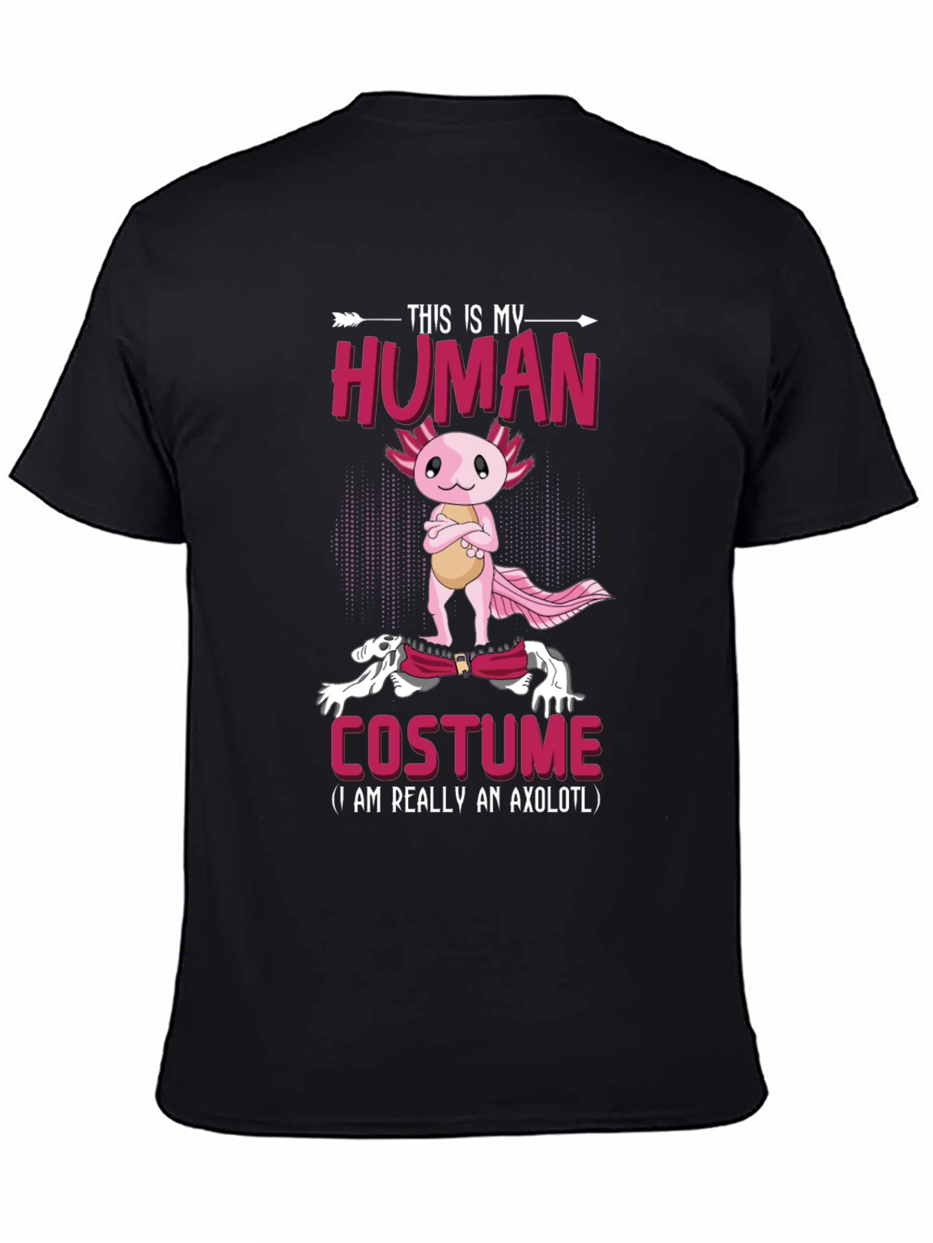 Axolotl Human Costume T-Shirt