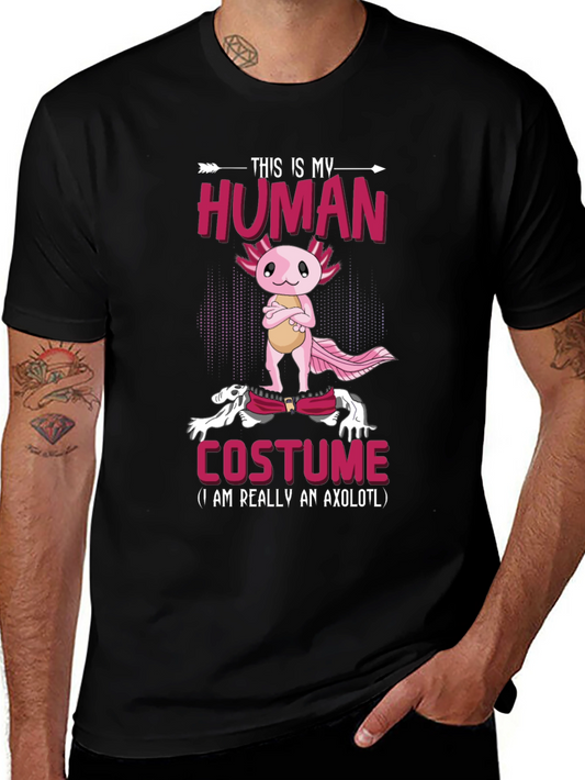Axolotl Human Costume T-Shirt