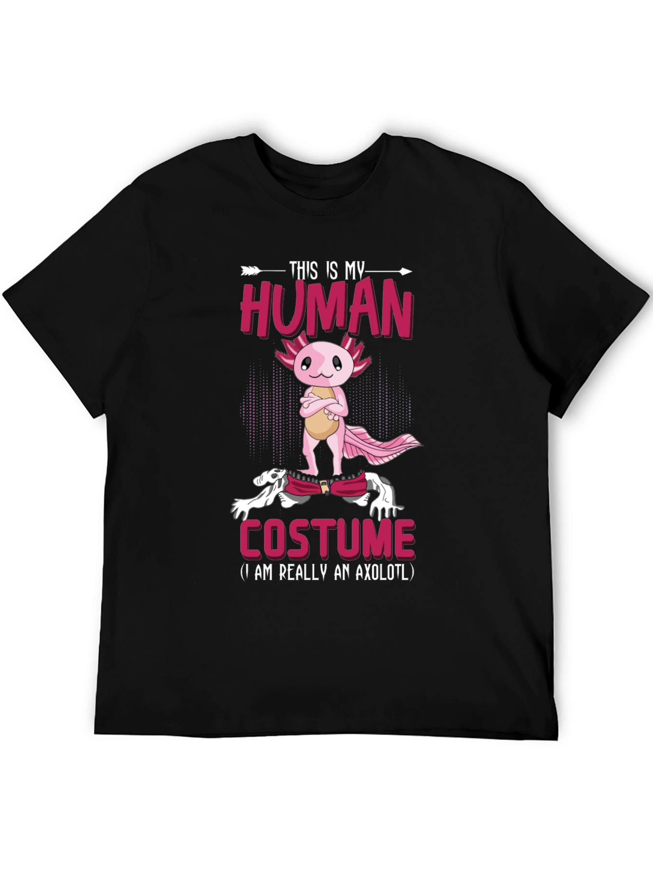 Axolotl Human Costume T-Shirt
