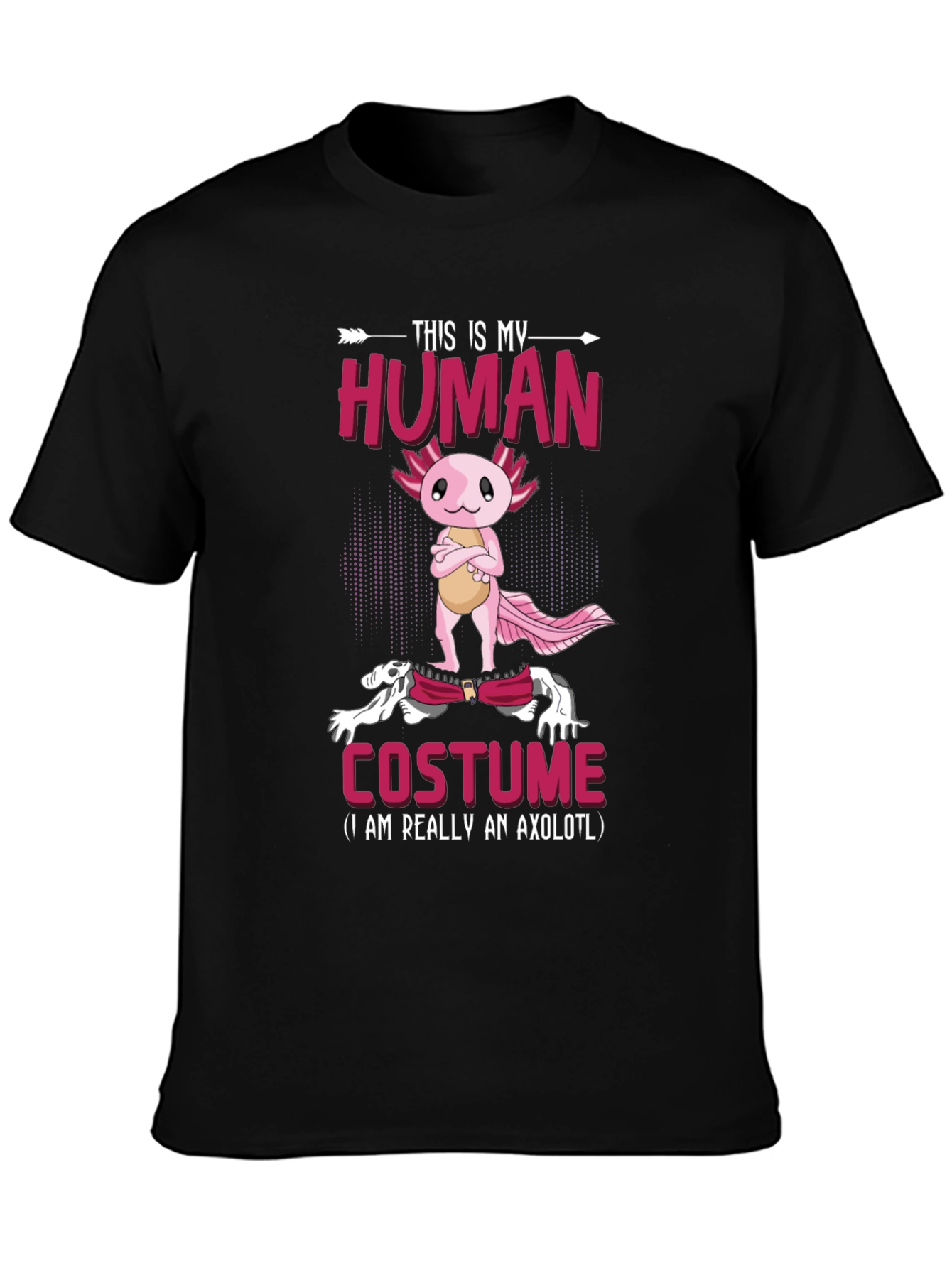 Axolotl Human Costume T-Shirt