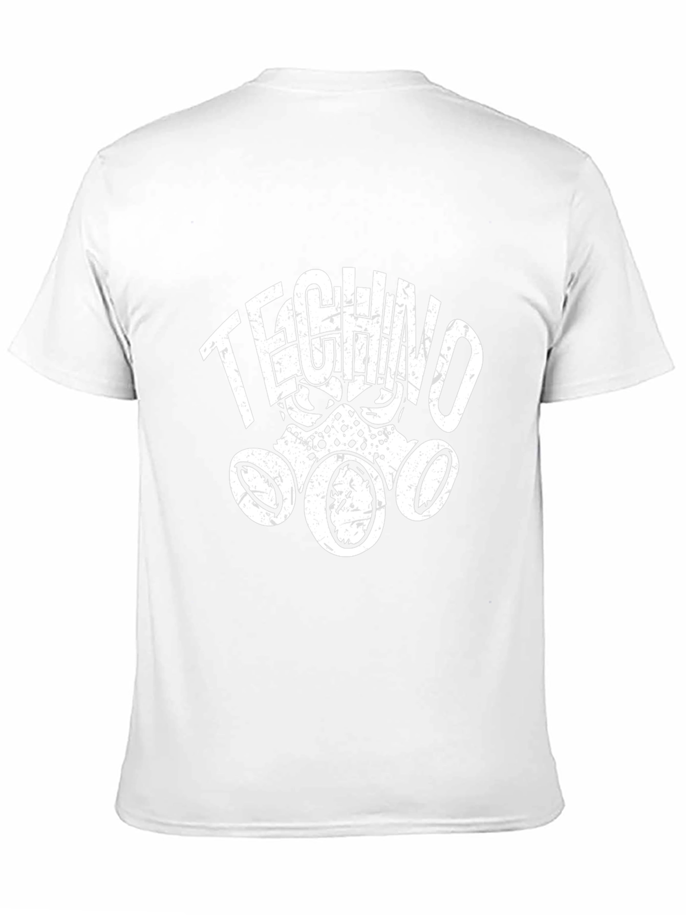 Techno Mask Graphic T-Shirt - Dark Style