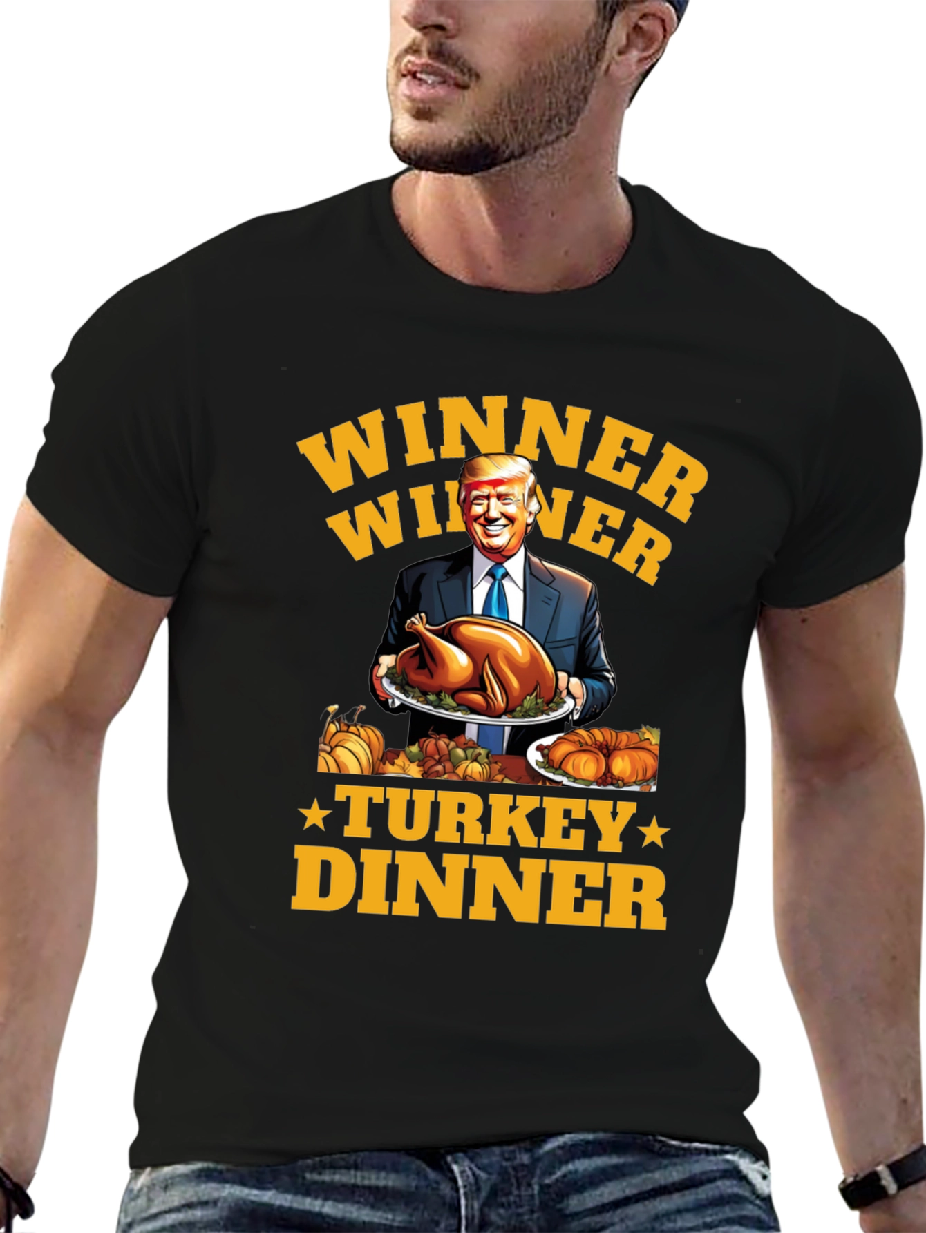 Winner Winner Turkey Dinner Trump T-Shirt