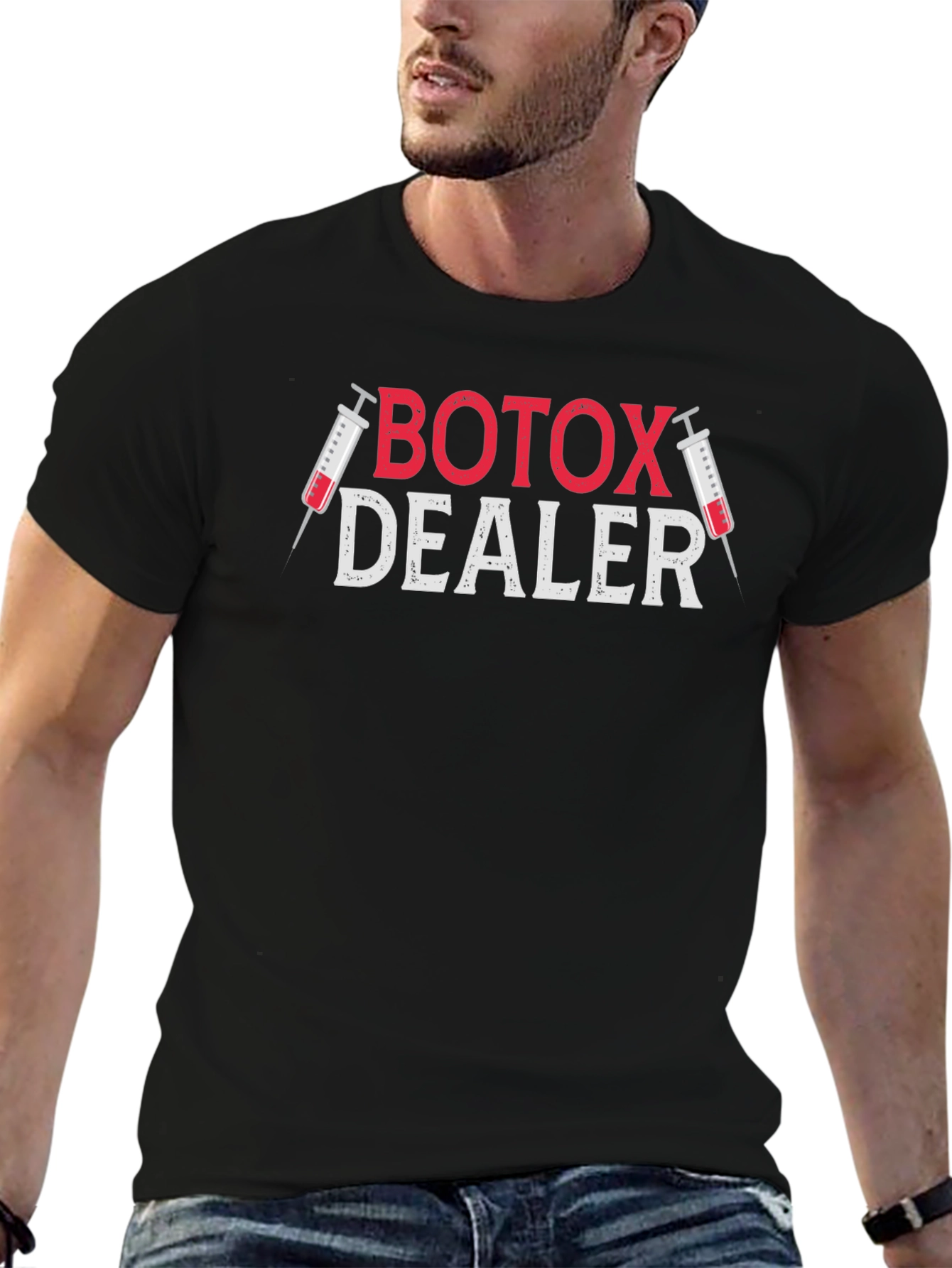 Botox Dealer Graphic Tee - Medical Humor T-Shirt