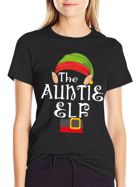 The Auntie Elf Christmas T-Shirt