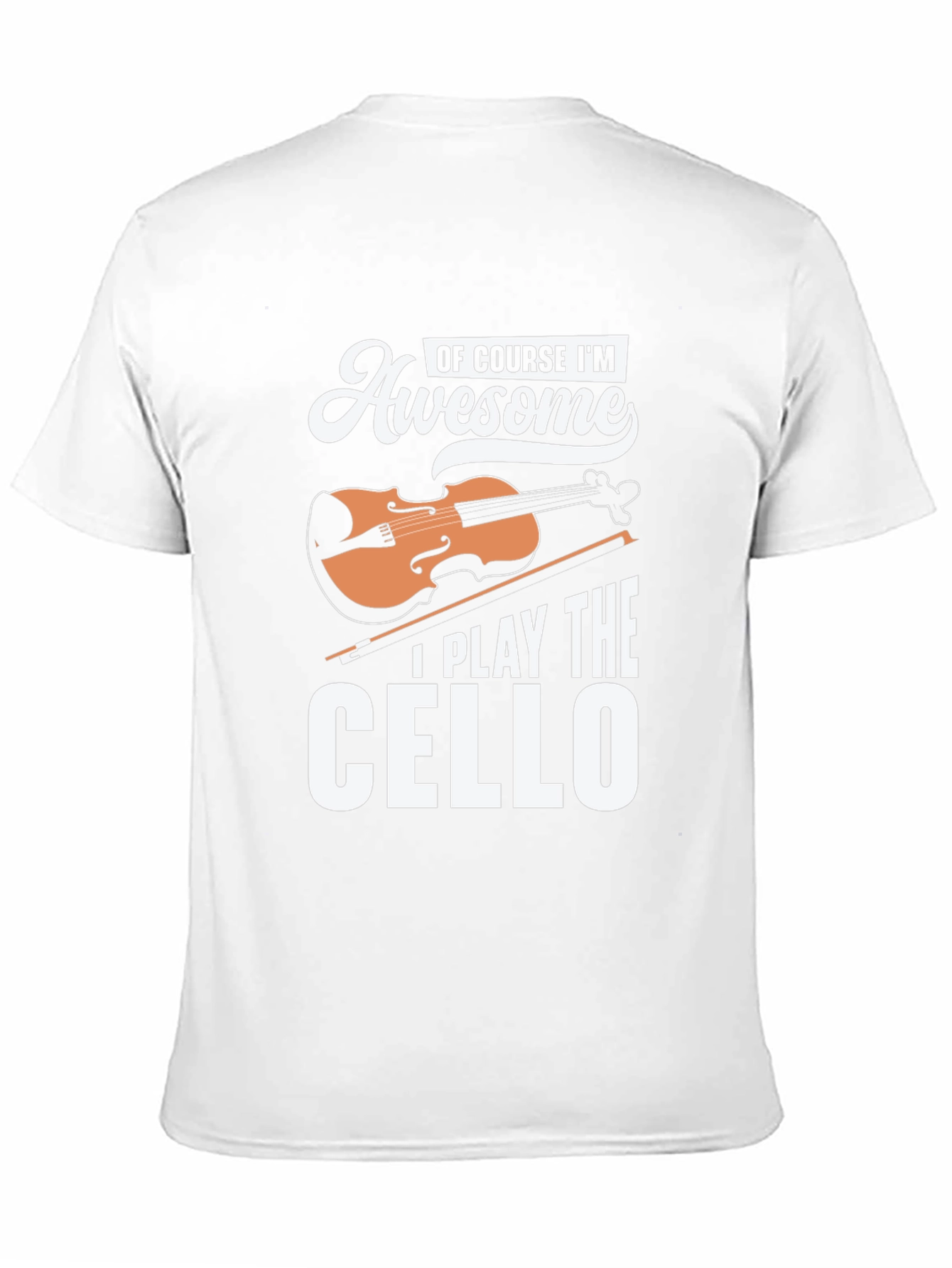 Awesome Cello Player Graphic T-Shirt