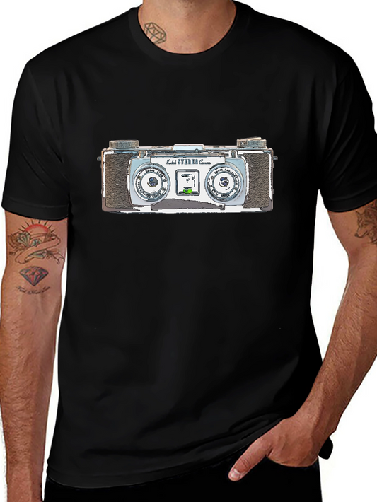 Vintage Camera Graphic T-Shirt