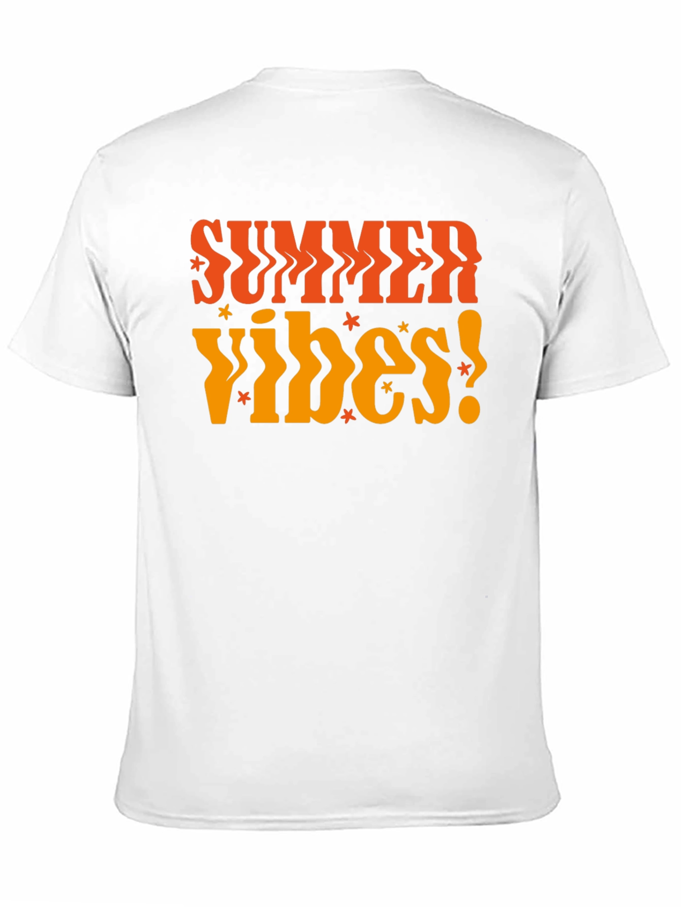 Summer Vibes Graphic Tee - Mens Black T-Shirt