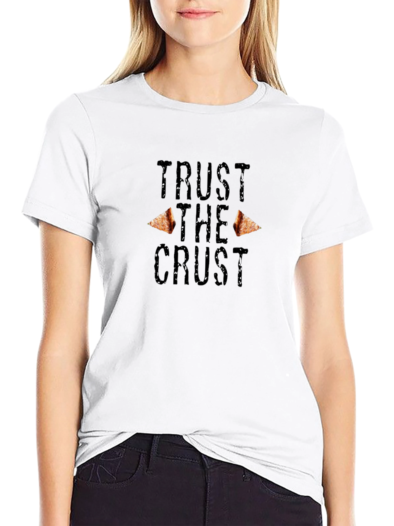 Trust the Crust Graphic Tee - Pizza Lover Apparel