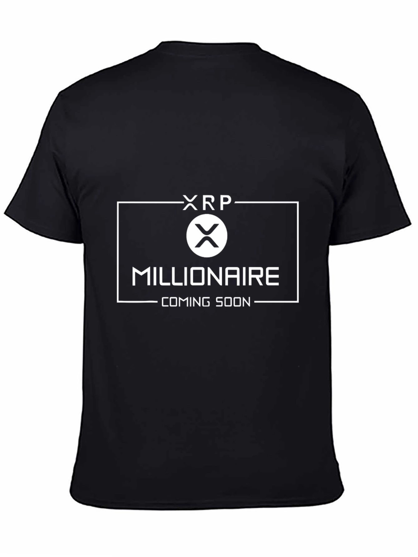 XRP Millionaire Coming Soon Black T-Shirt
