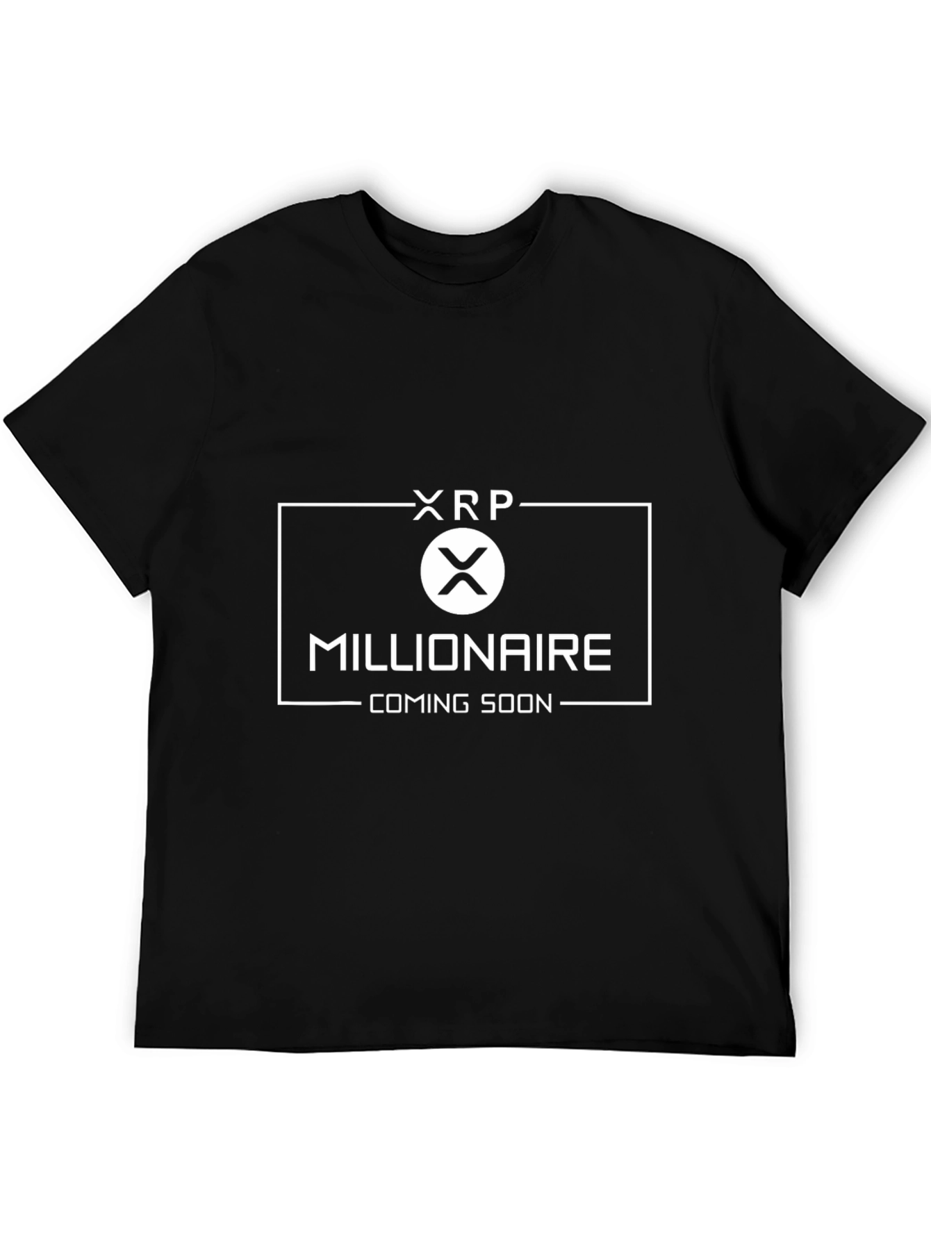 XRP Millionaire Coming Soon Black T-Shirt