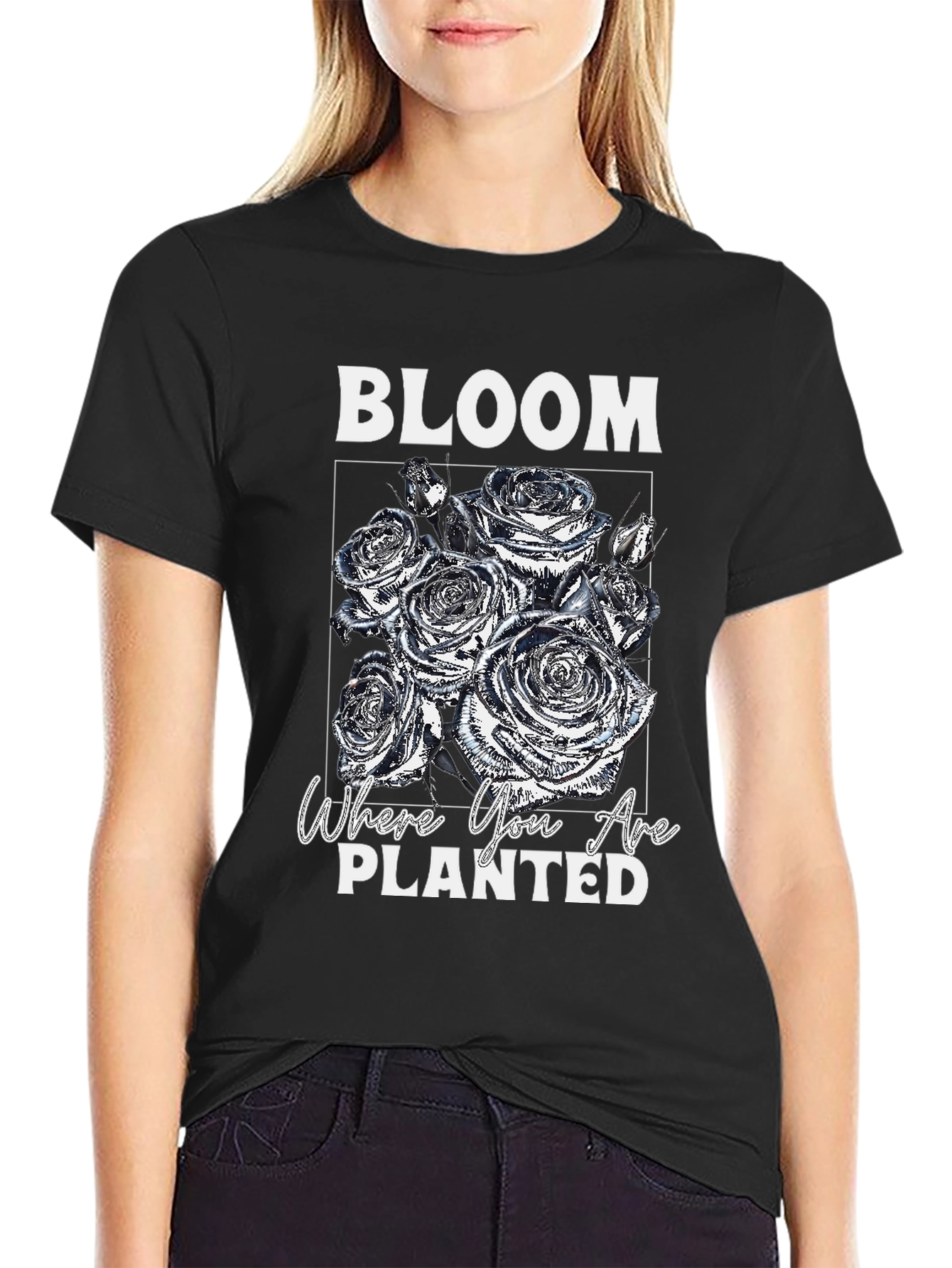 Bloom Where You Are Planted Graphic Tee