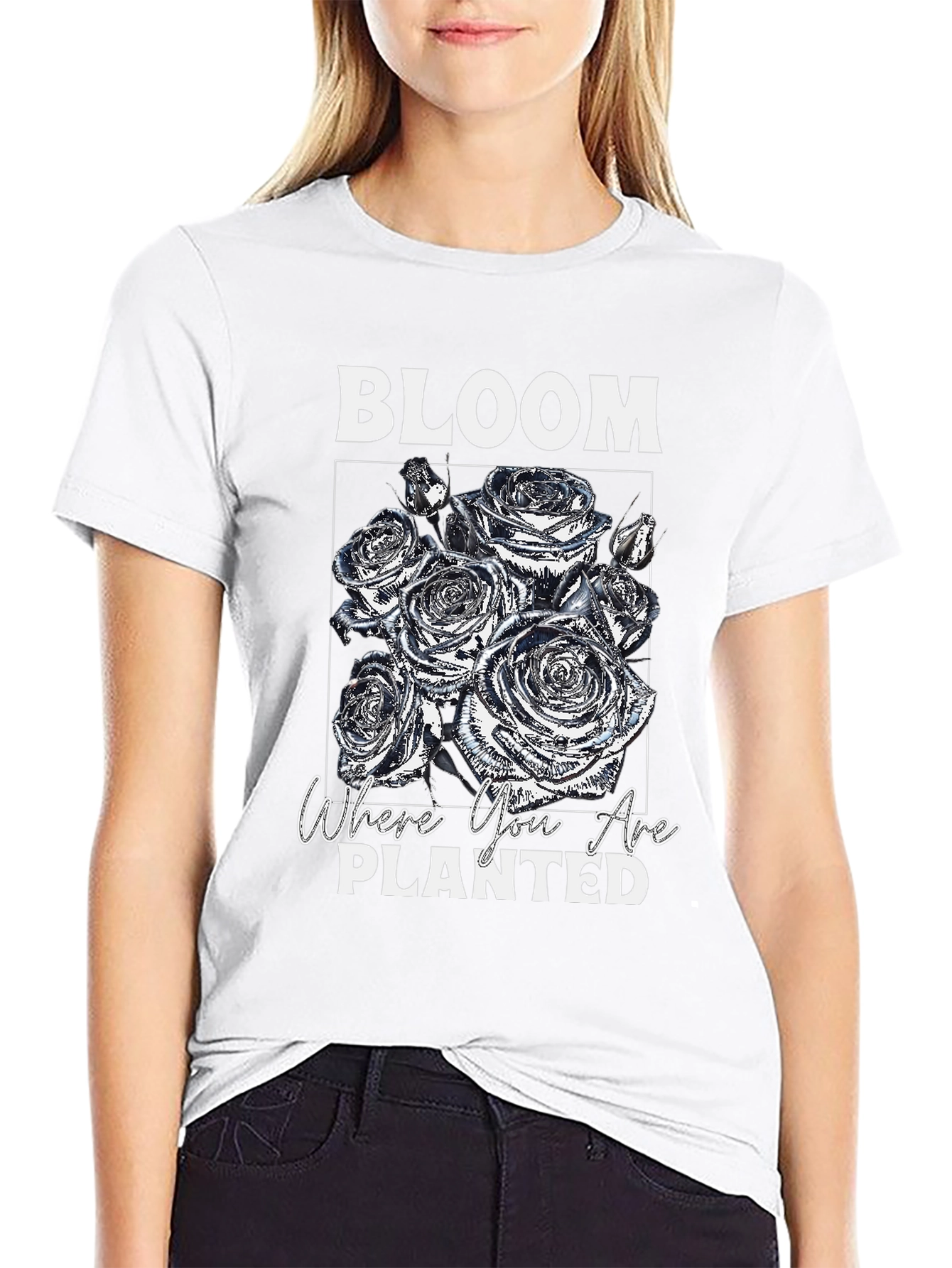 Bloom Where You Are Planted Graphic Tee