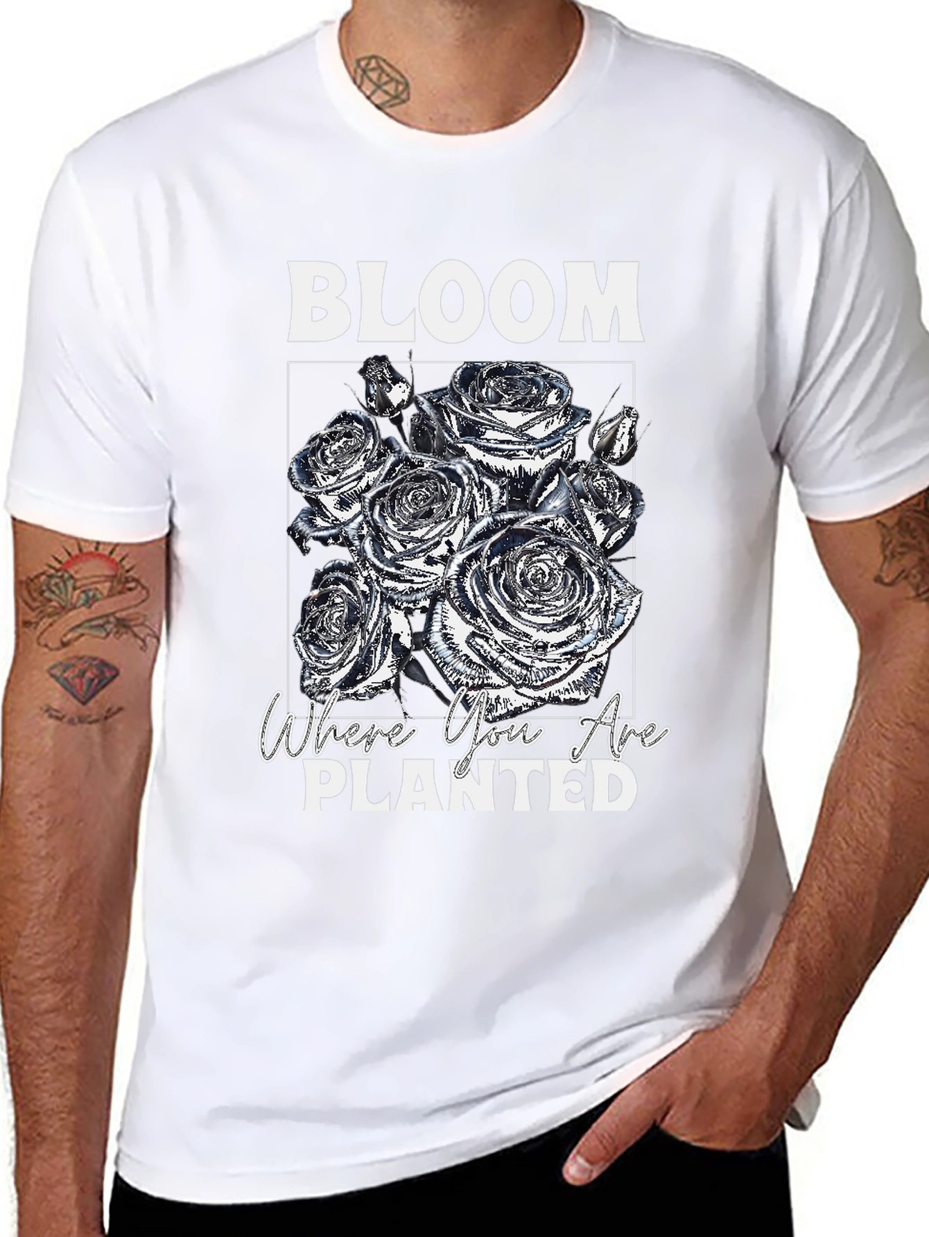 Bloom Where You Are Planted Graphic Tee