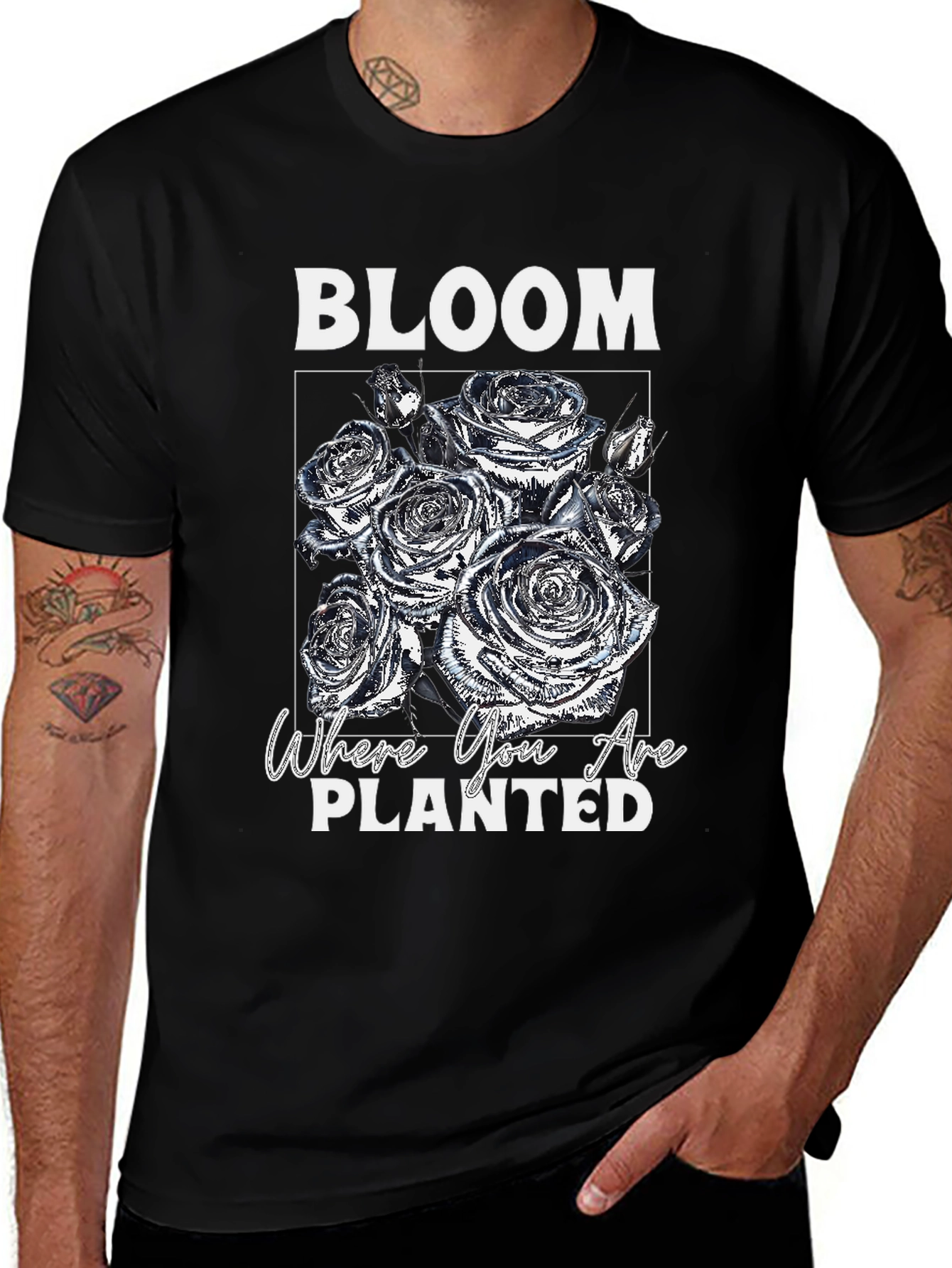 Bloom Where You Are Planted Graphic Tee
