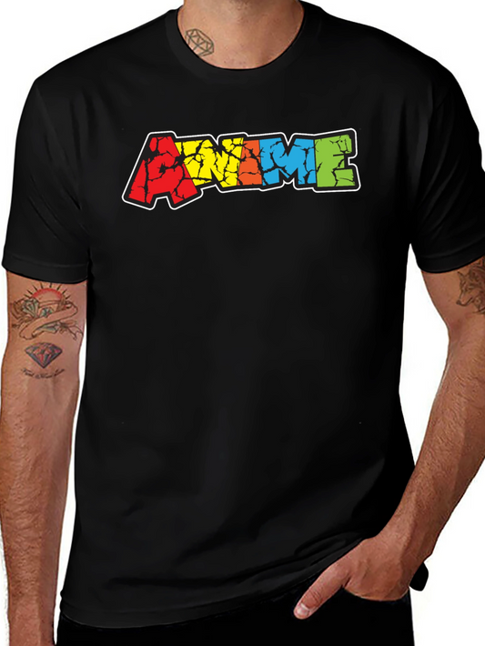 Anime T-Shirt - Colorful Design
