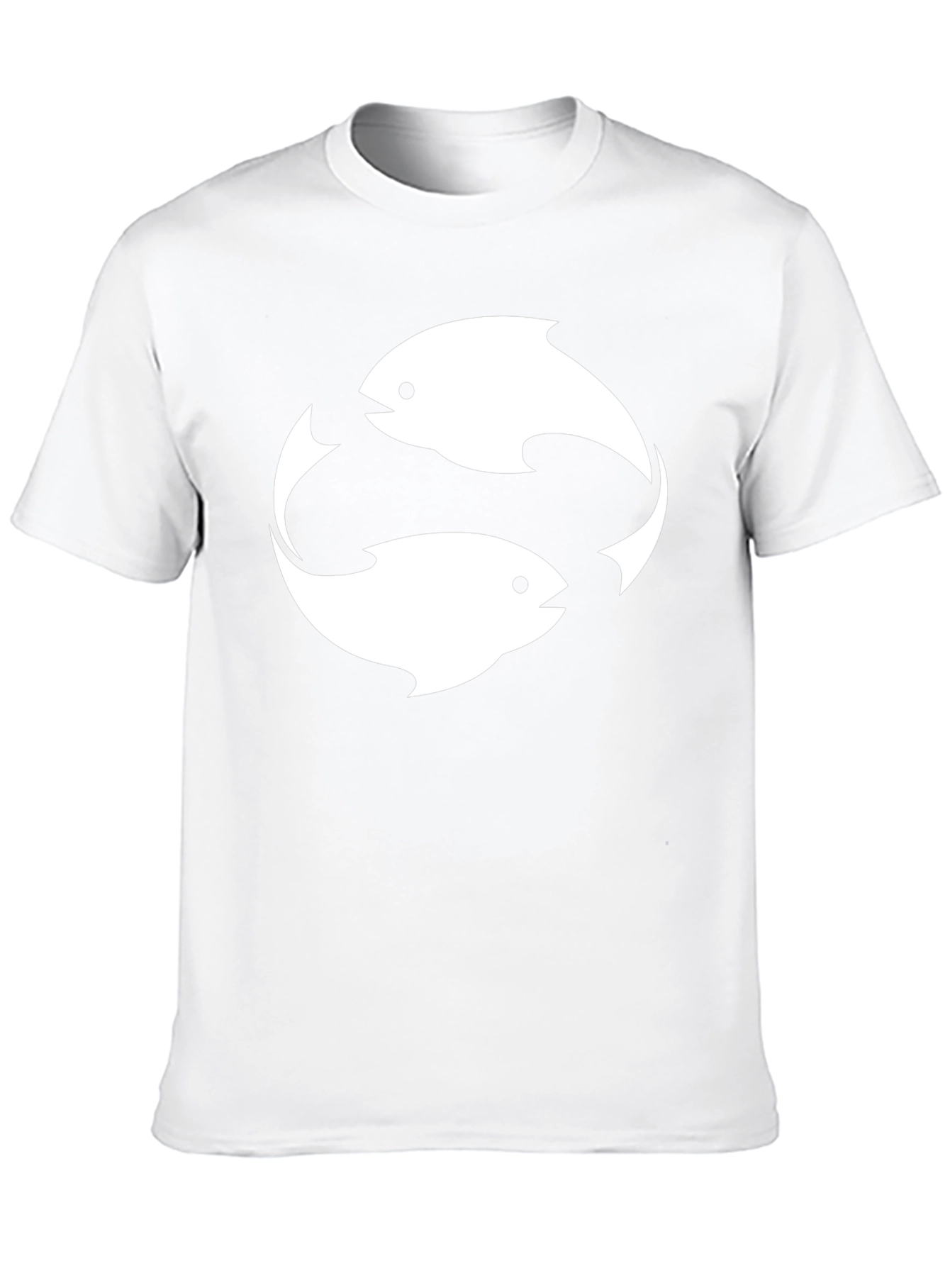 Yin Yang Fish Graphic T-Shirt