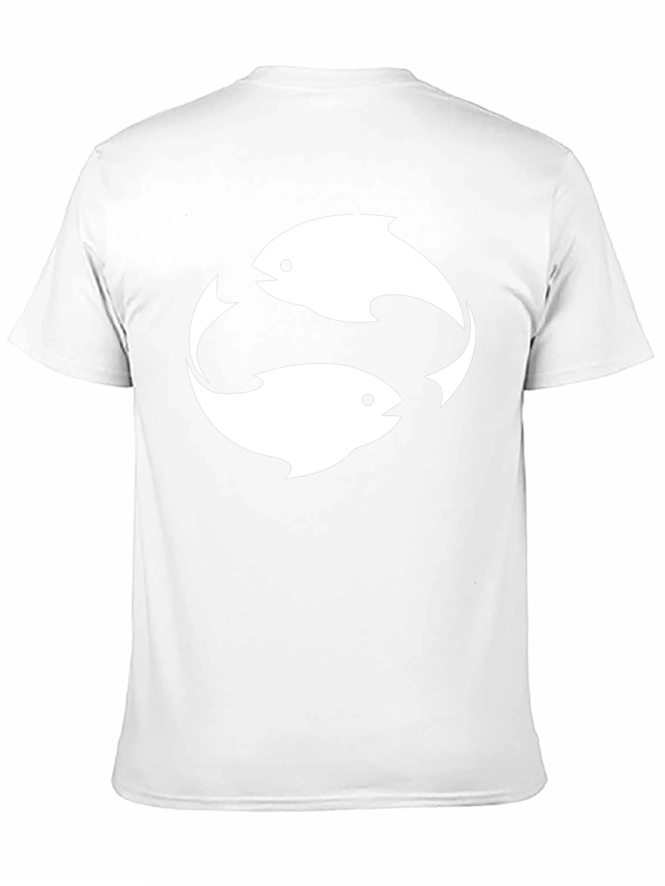 Yin Yang Fish Graphic T-Shirt