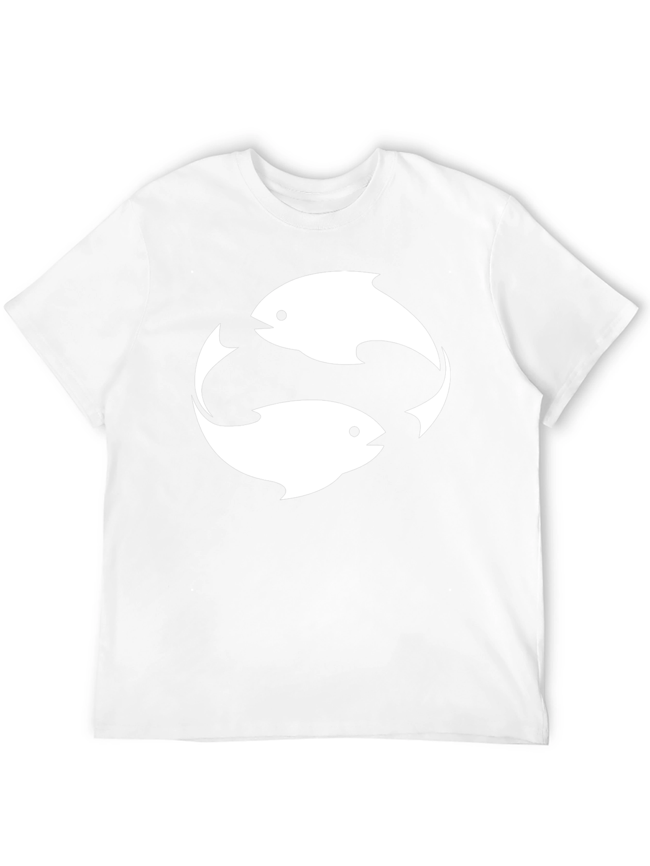 Yin Yang Fish Graphic T-Shirt