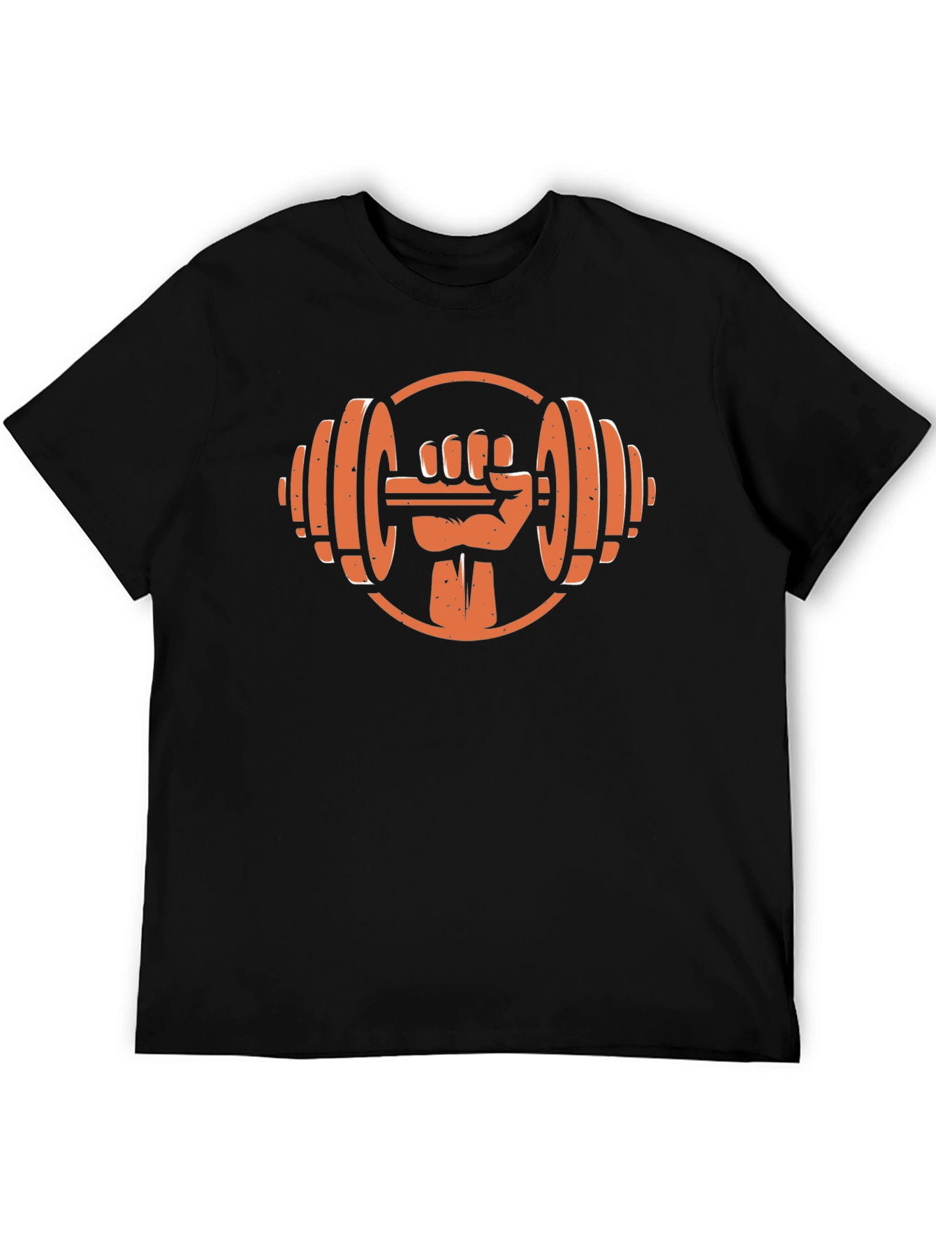 Workout Hand Dumbbell Graphic T-Shirt