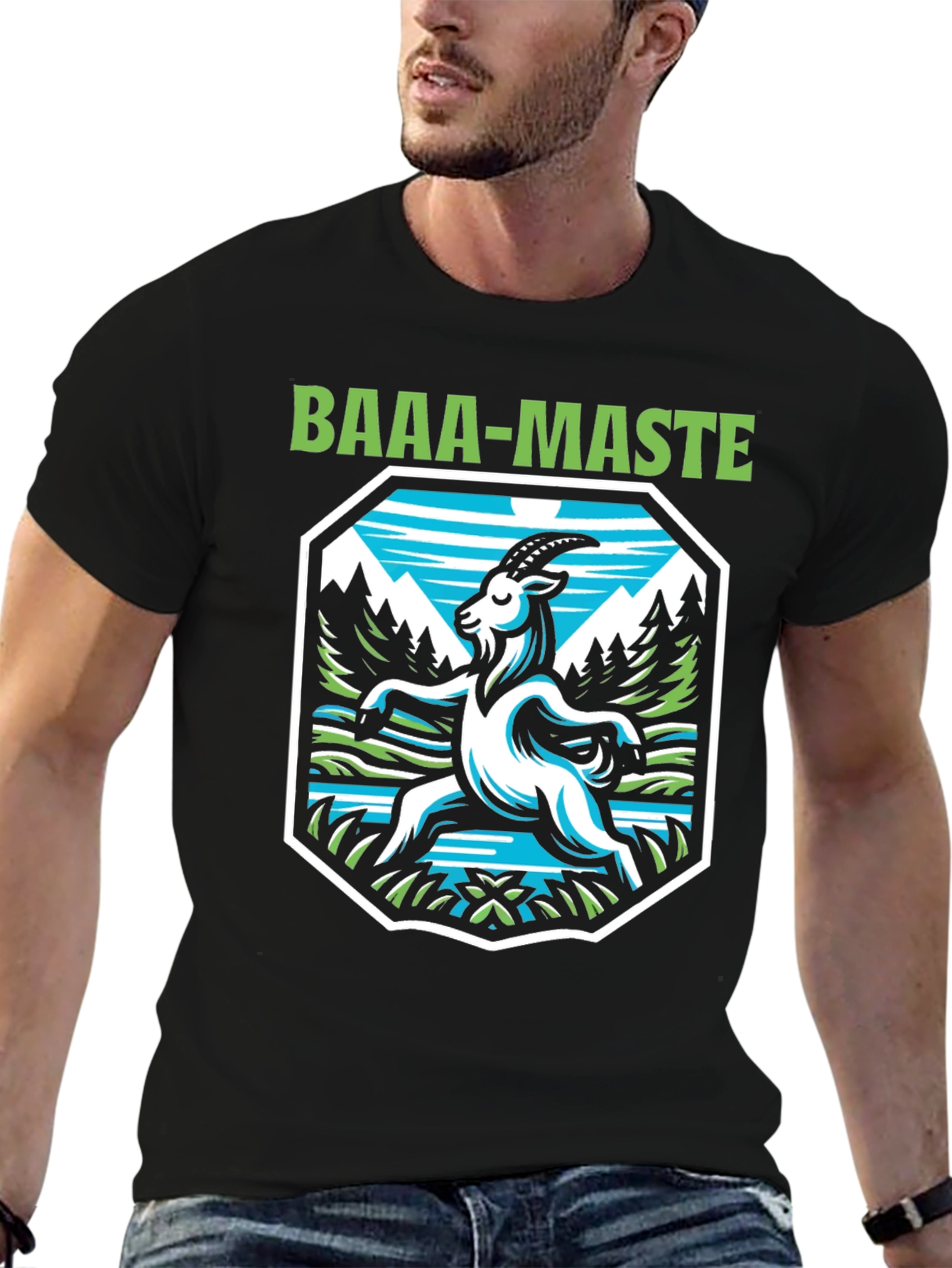 Baaa-Maste Goat Graphic Tee