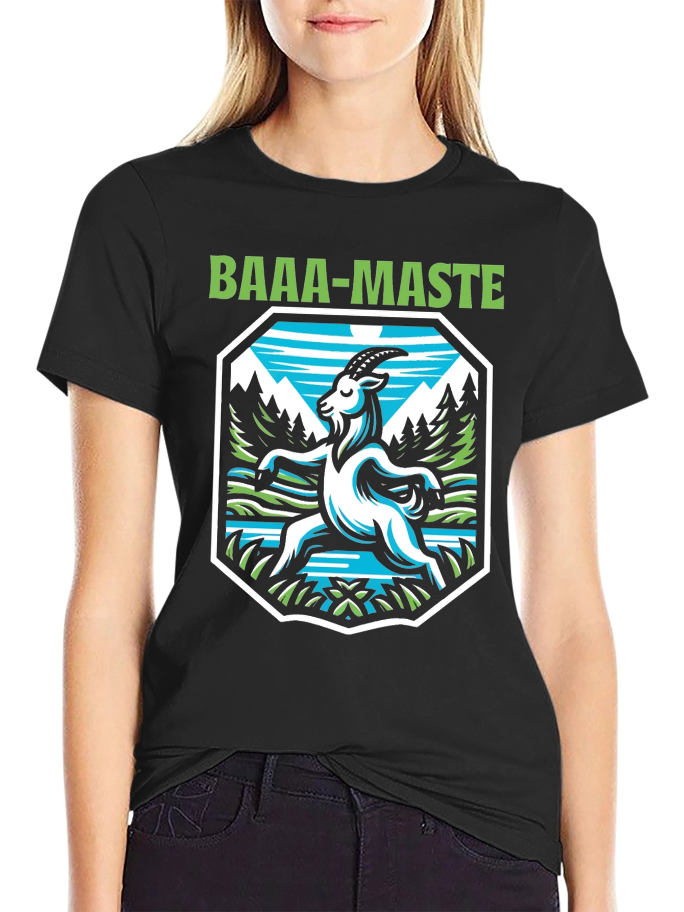 Baaa-Maste Goat Graphic Tee