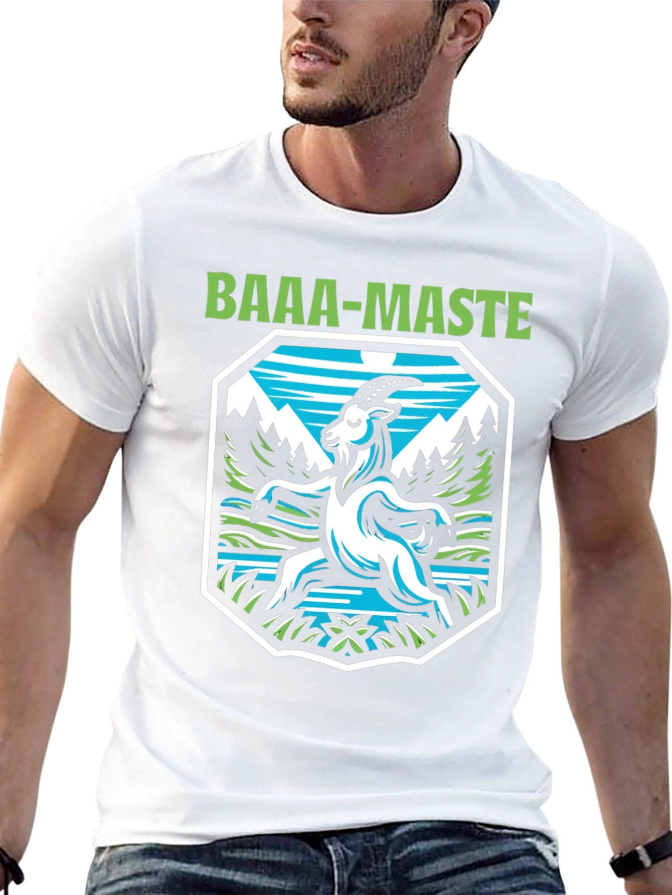 Baaa-Maste Goat Graphic Tee