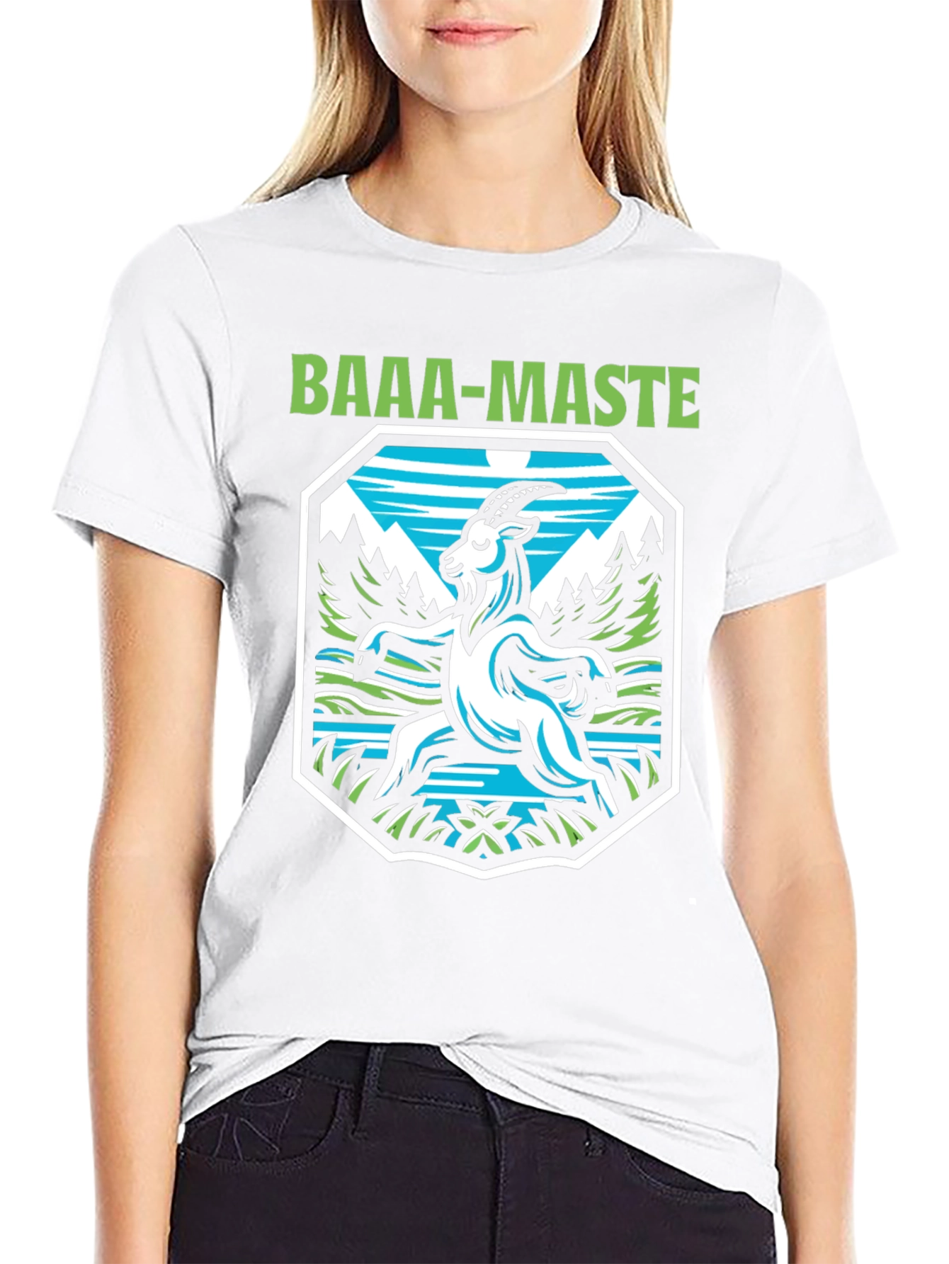 Baaa-Maste Goat Graphic Tee