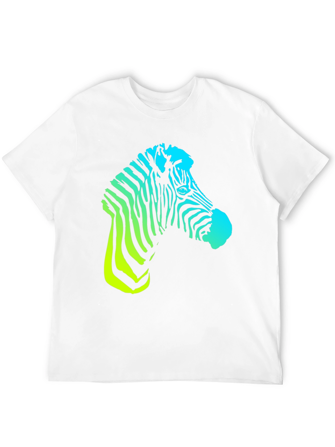 Zebra Print T-Shirt - Cool Animal Graphic Tee