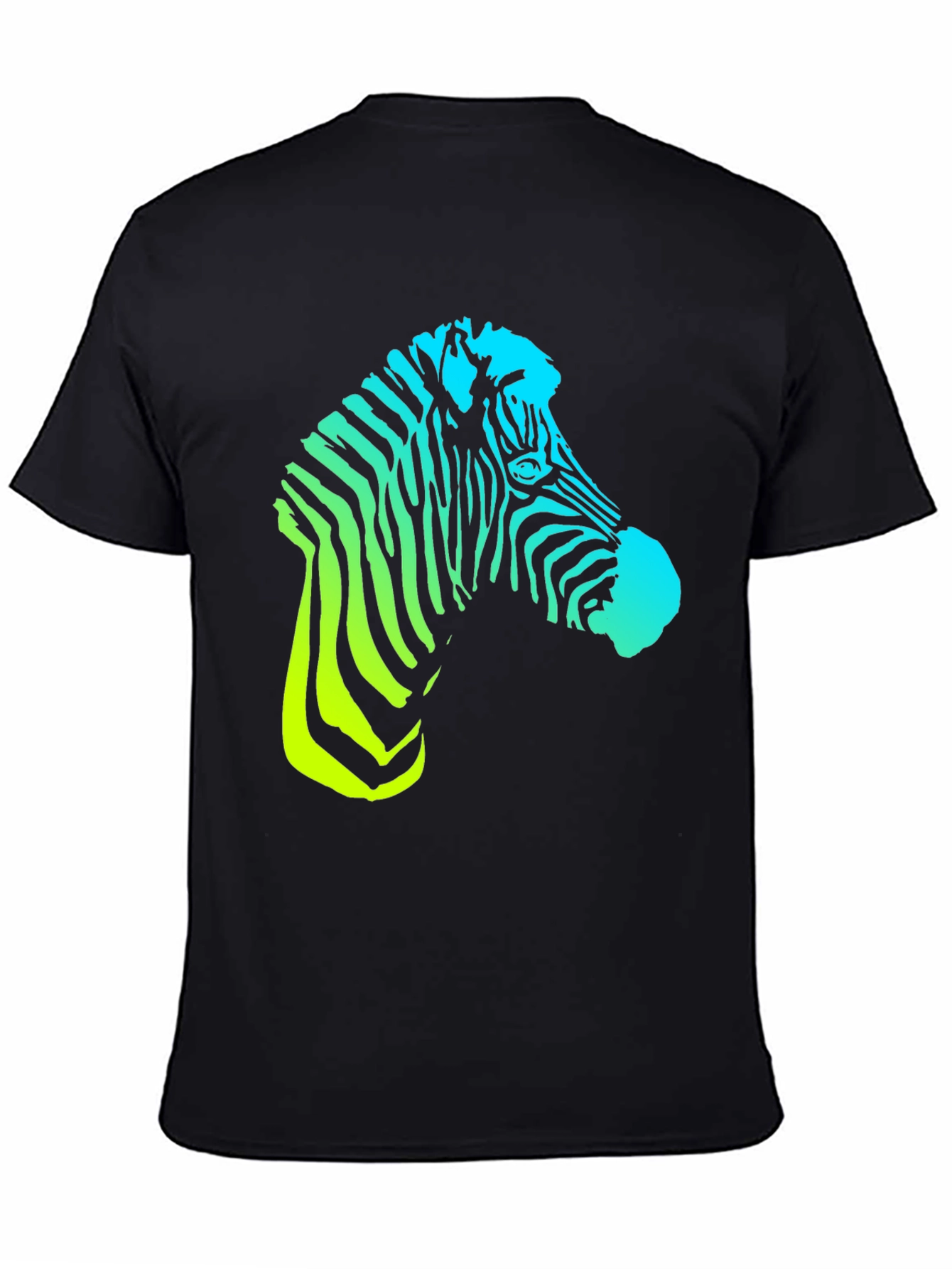 Zebra Print T-Shirt - Cool Animal Graphic Tee