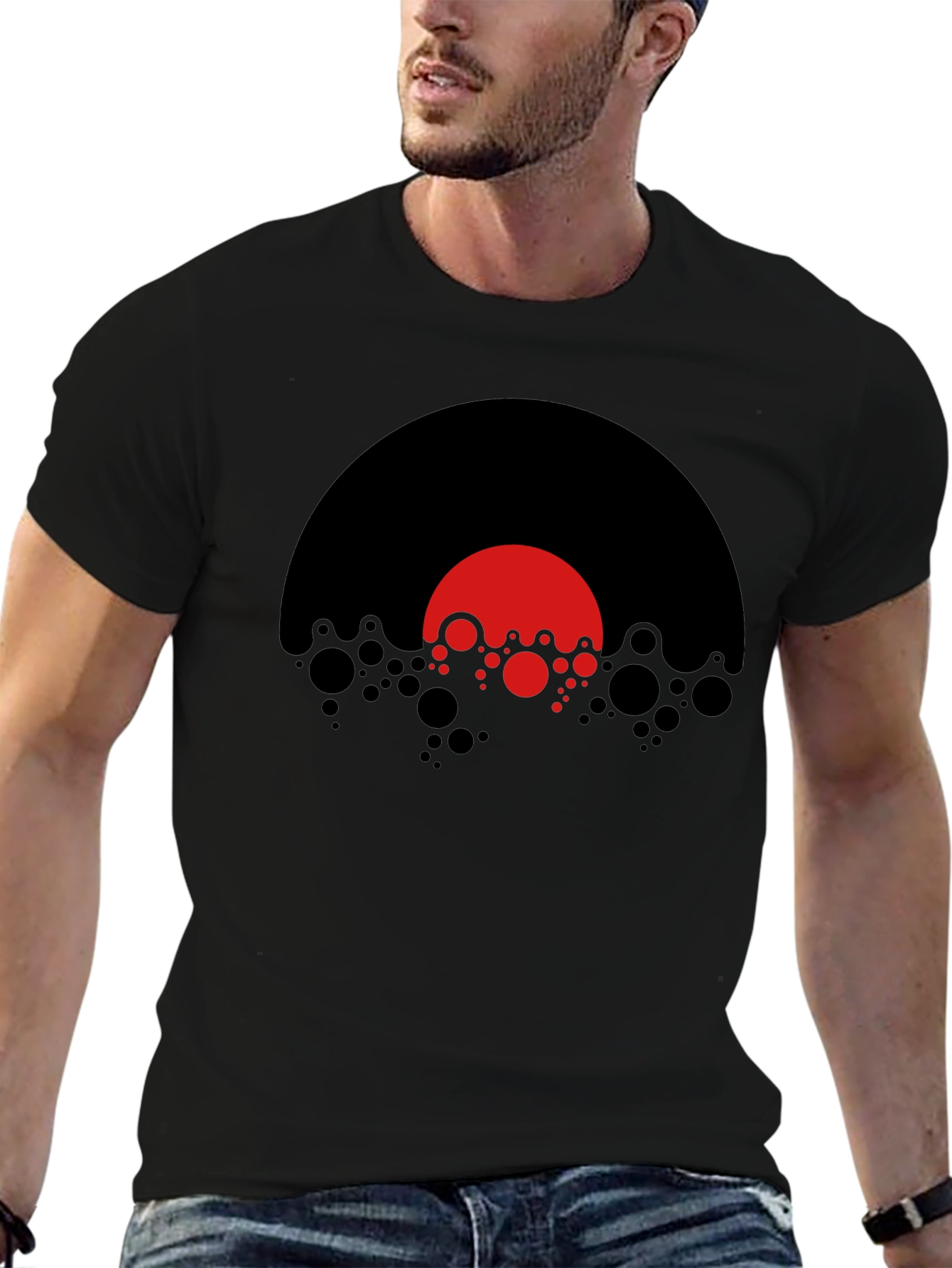 Abstract Sunrise Graphic Tee