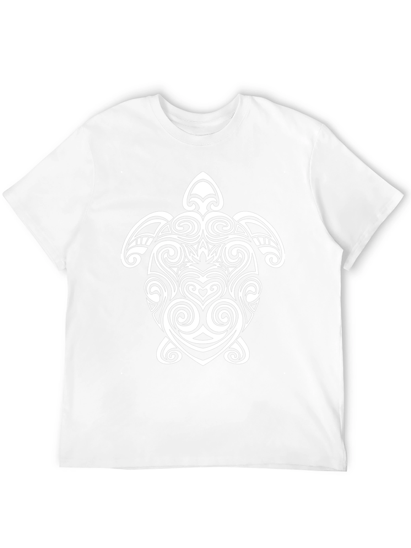 Tribal Turtle Graphic Tee - Black