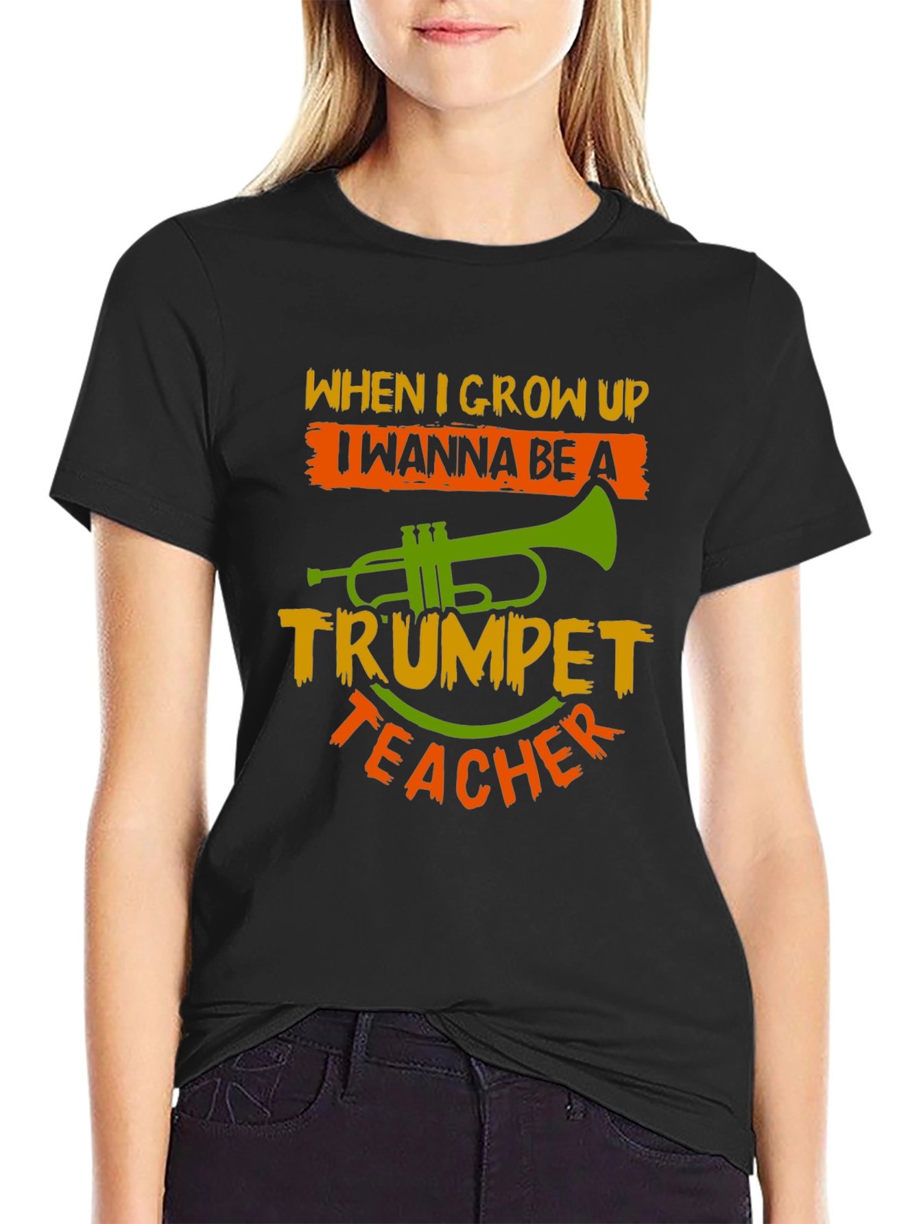 Trumpet Teacher T-Shirt - Musician Gift