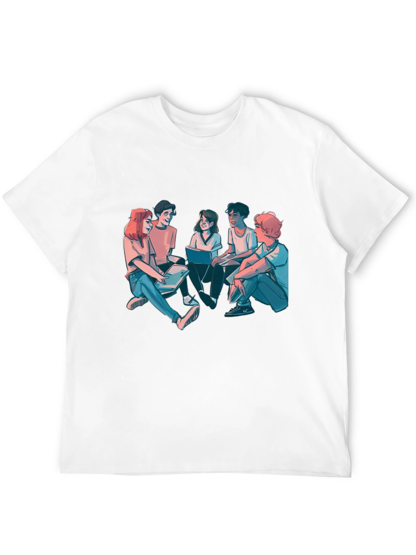 Study Group Graphic T-Shirt - Black