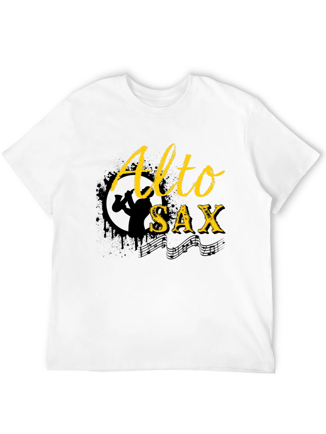 Alto Sax T-Shirt - Musician Apparel