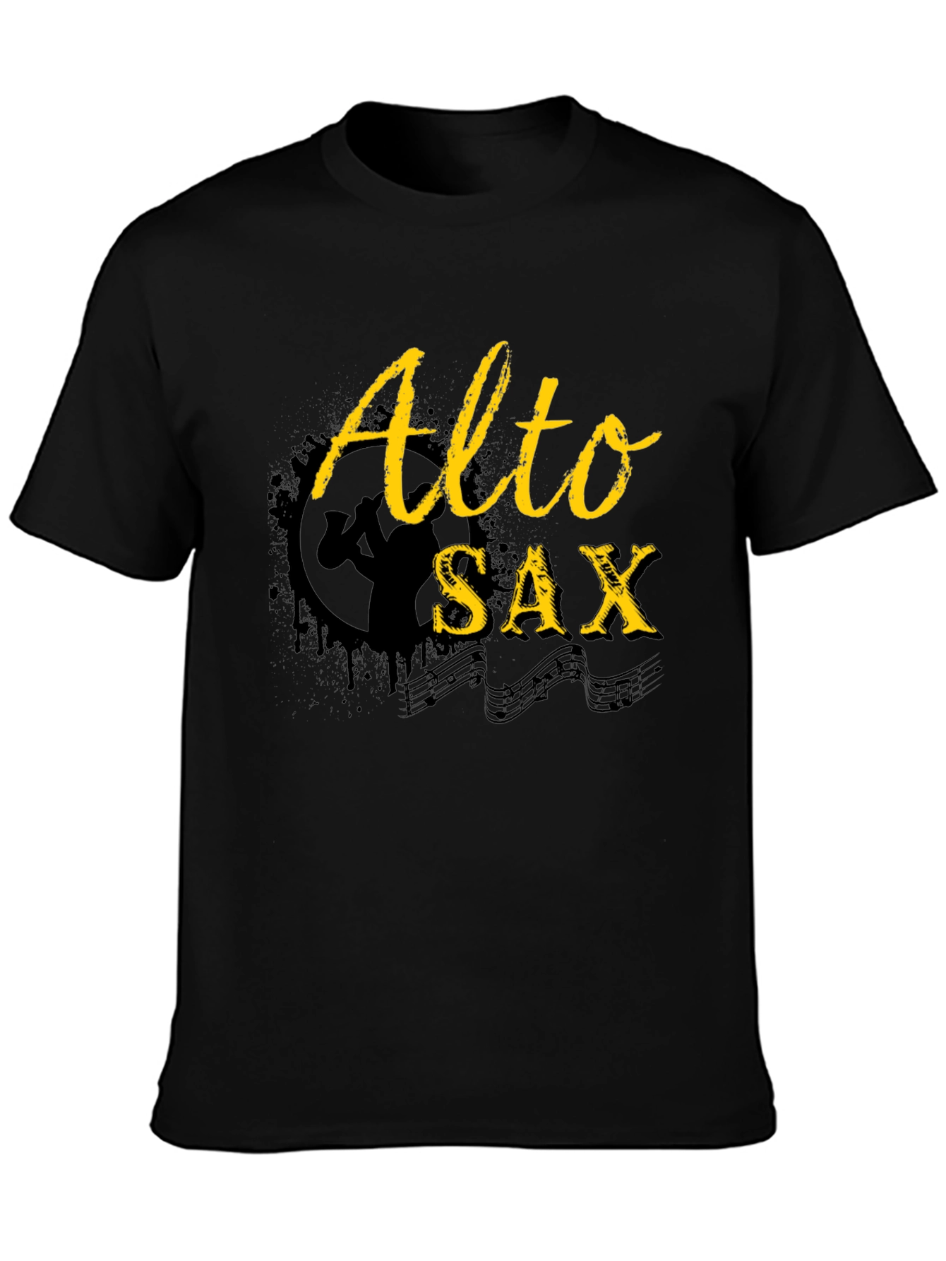 Alto Sax T-Shirt - Musician Apparel