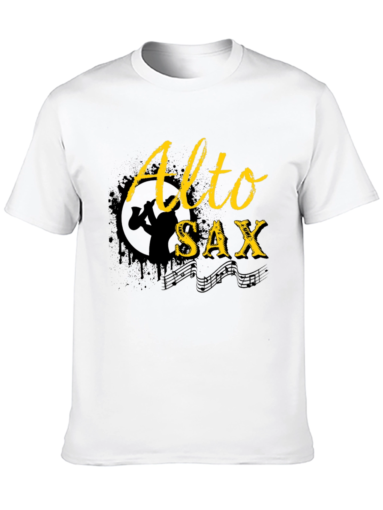 Alto Sax T-Shirt - Musician Apparel