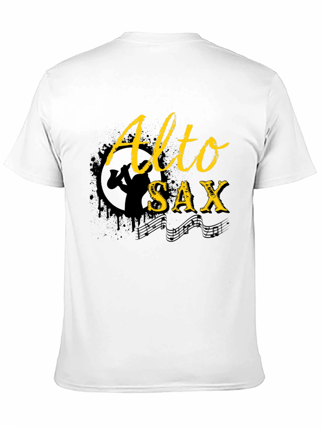 Alto Sax T-Shirt - Musician Apparel