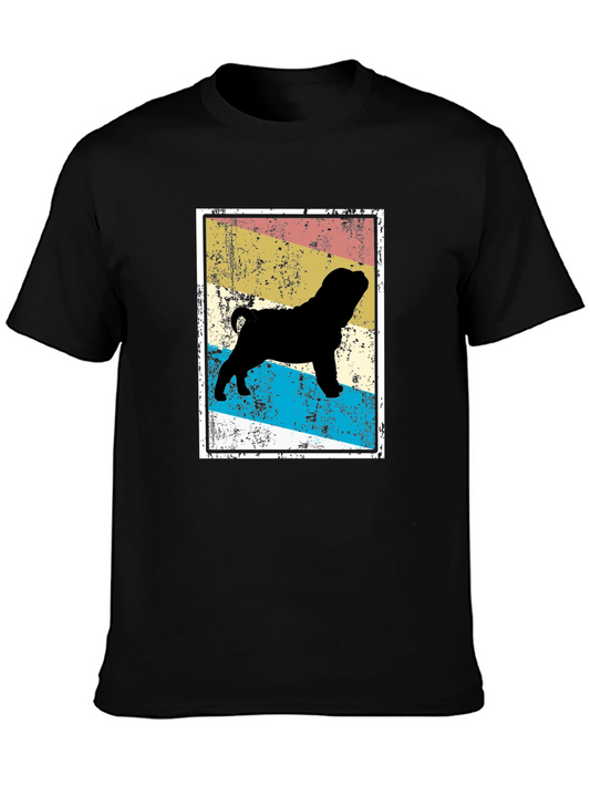 Vintage Dog Silhouette T-Shirt